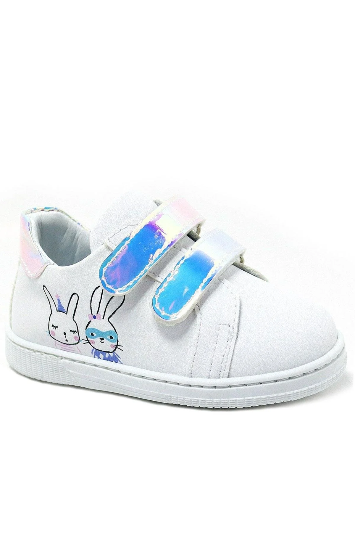 Artico Miclou Beyaz Cırtlı Kız Bebek Spor Ayakkabı
