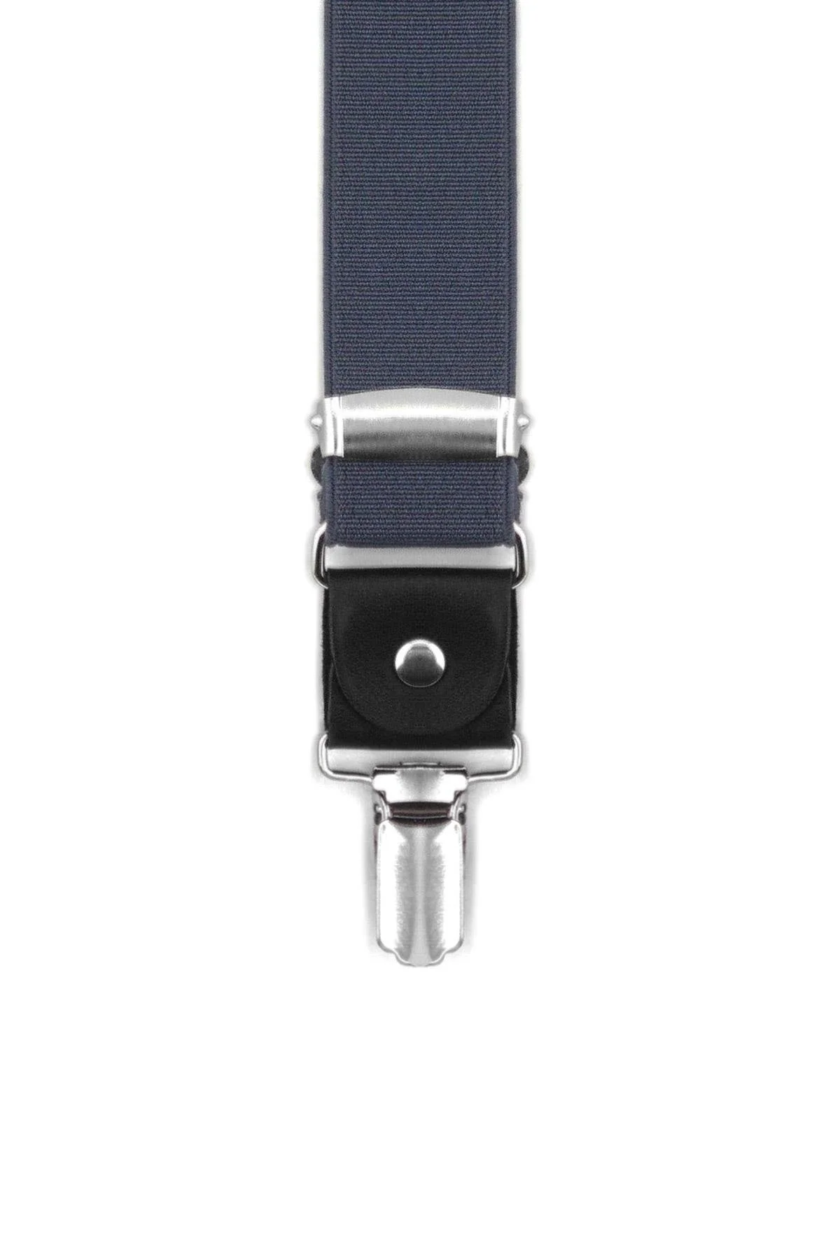 Ayarlanabilir Klipsli Gri Lacivert Çocuk Kemer Pantolon Askısı