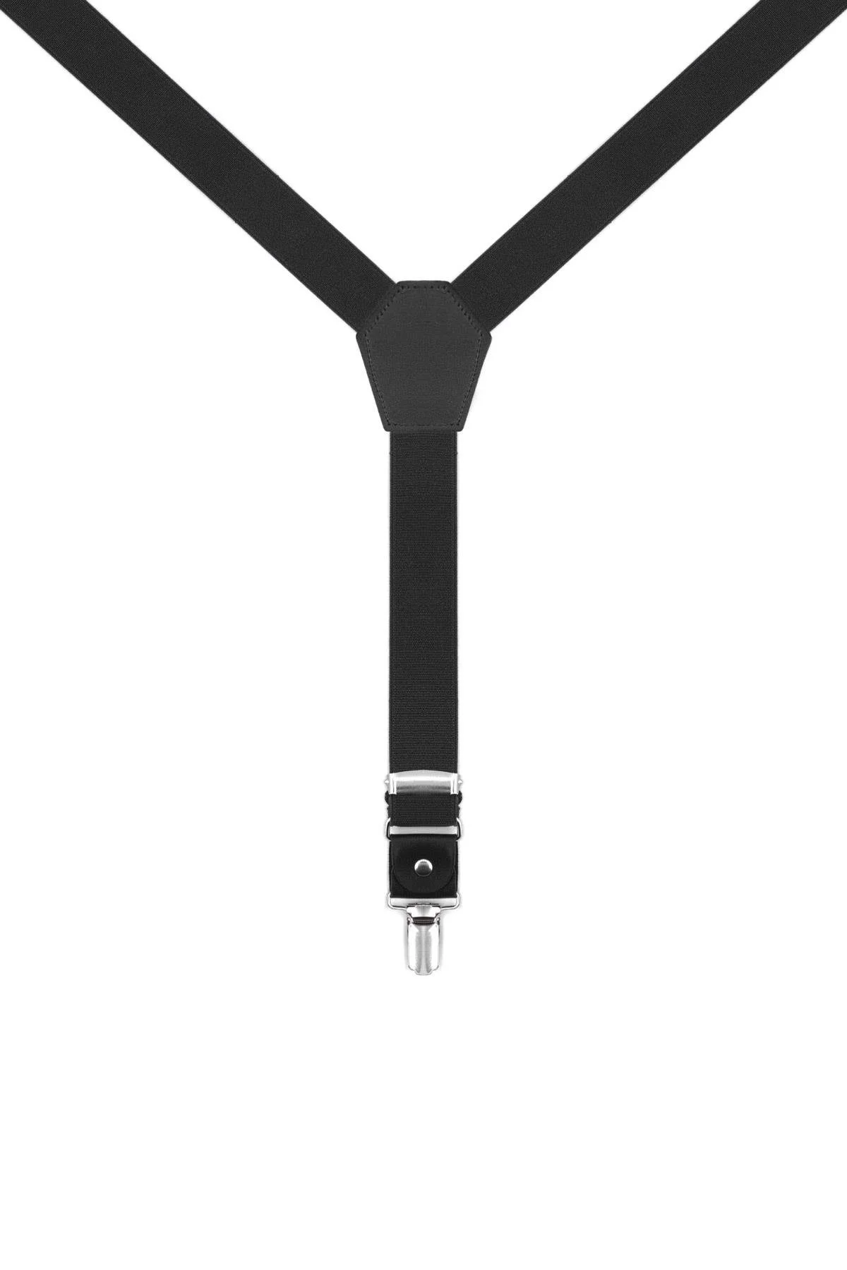 Ayarlanabilir Klipsli Siyah Çocuk Kemer Pantolon Askısı