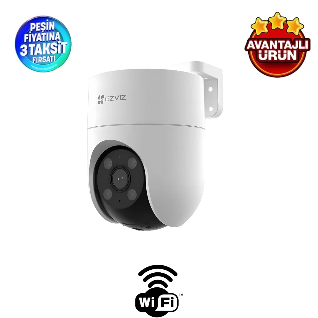 Ezviz H8C 3 MP 2K 4mm Lens Wi-Fi Güvenlik Kamerası