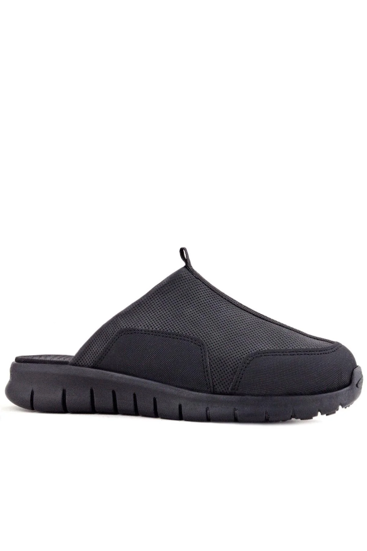 Heep Medikal Hakiki Deri Siyah Comfort Spor Terlik