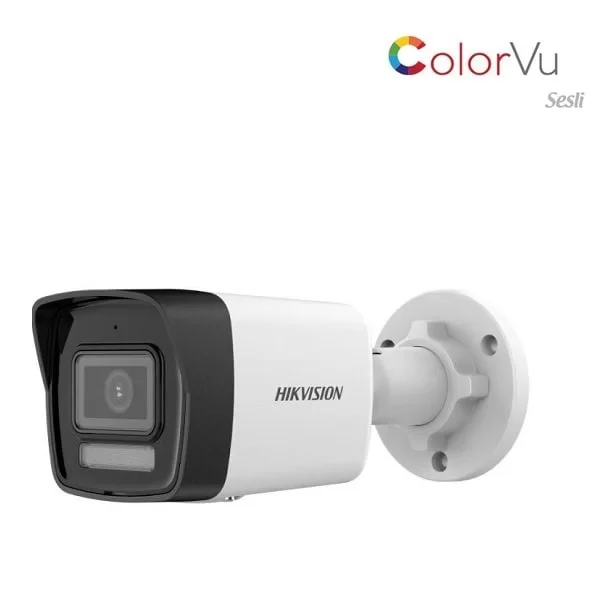 Hikvision 4’lü Sesli Gece Renkli IP Kamera Seti