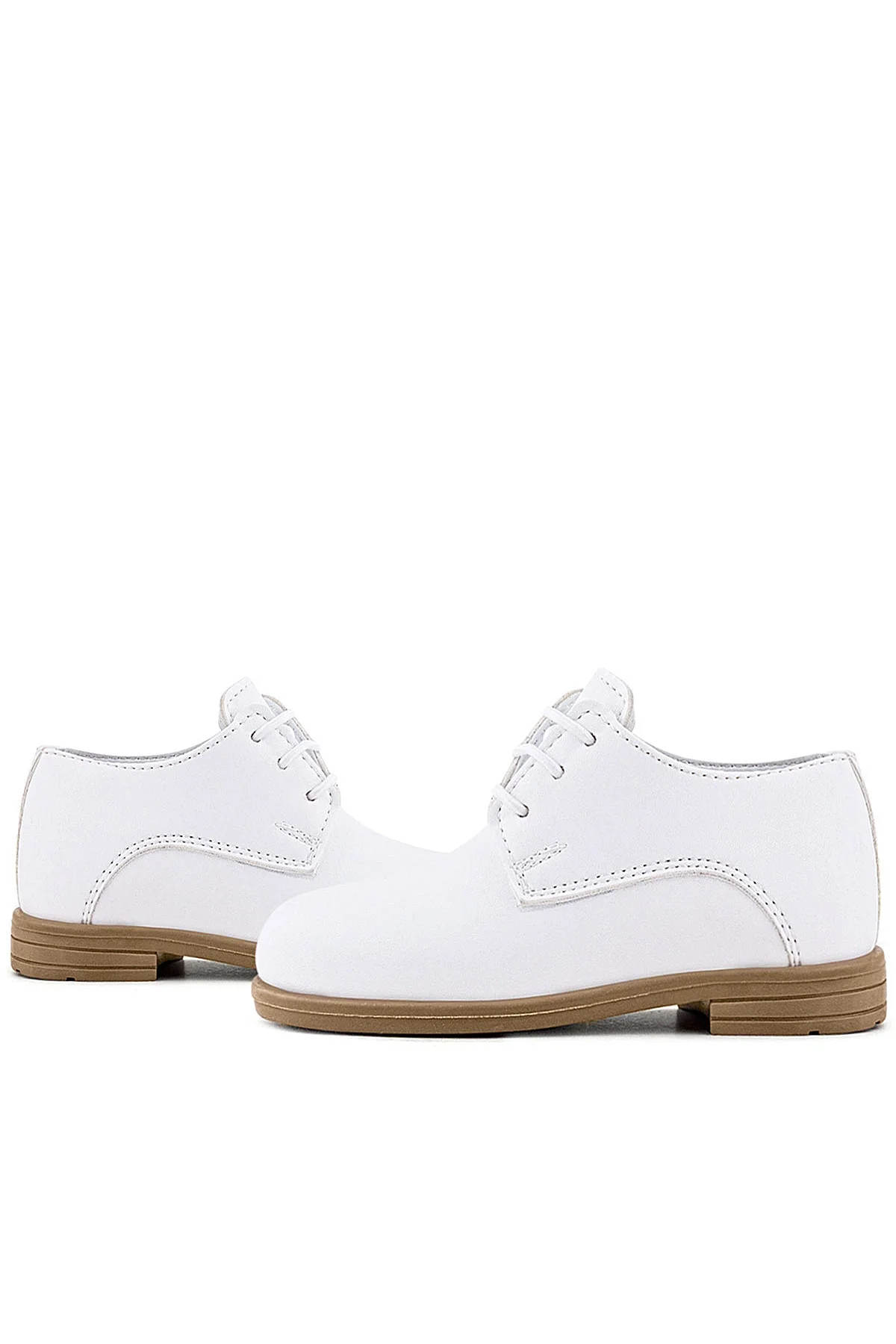 Rakerplus Beyaz Cilt Erkek Çocuk Klasik Ayakkabı