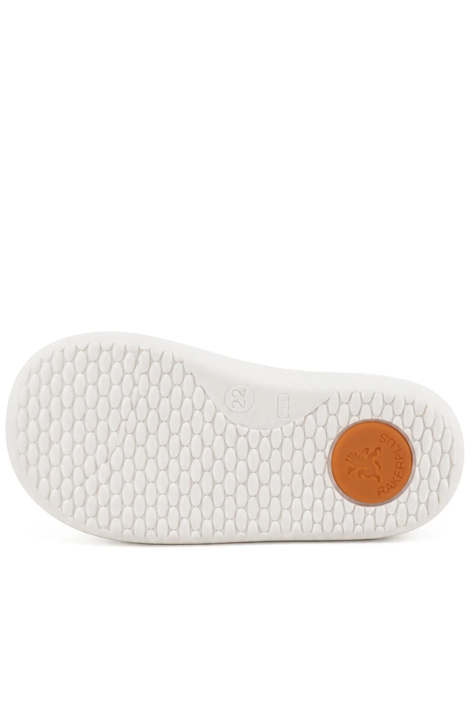 Rakerplus Bob Beyaz Nubuk Haki Hakiki Deri Bebek Sneaker Ayakkabı
