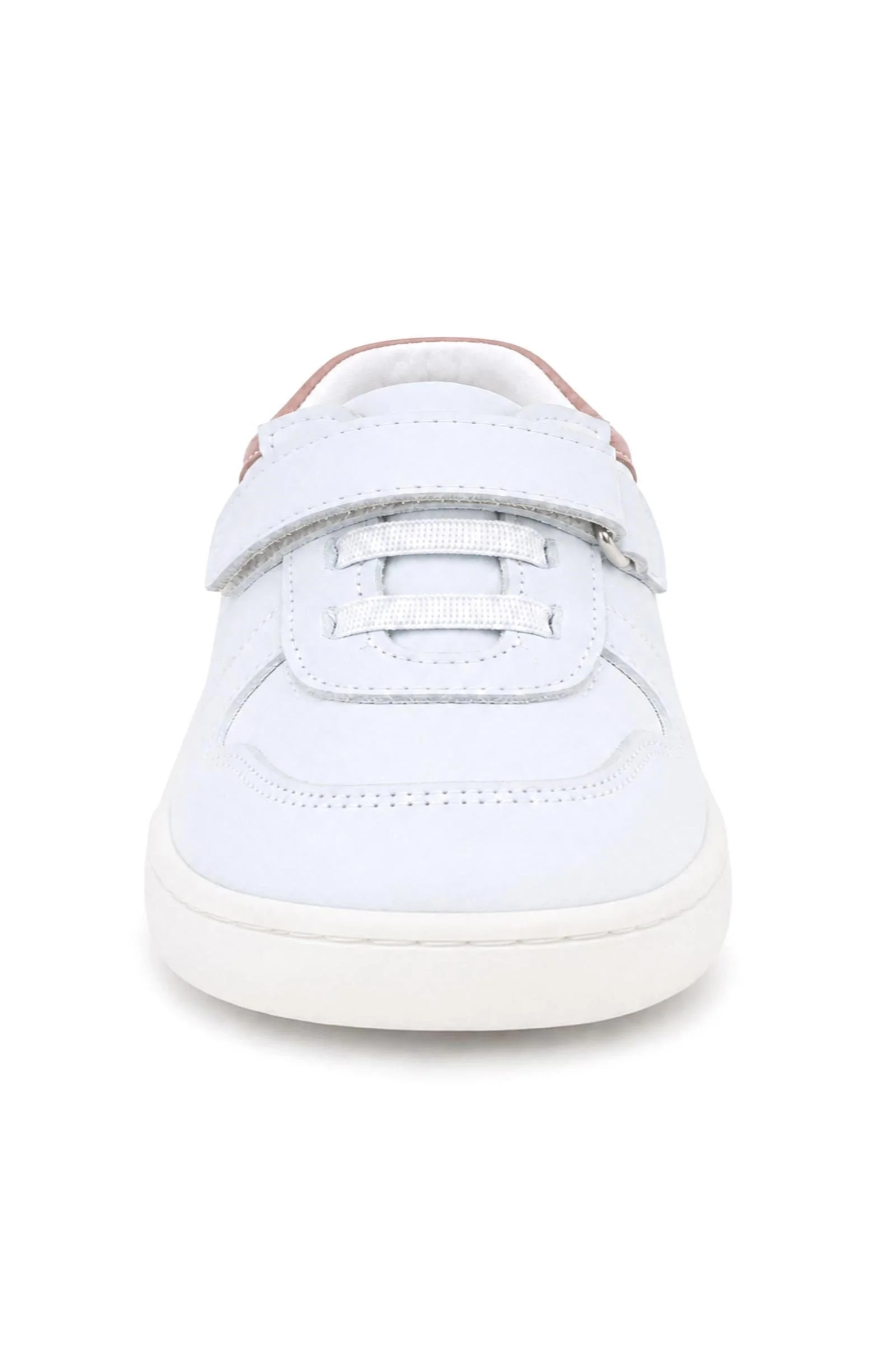 Rakerplus Bob Beyaz Nubuk Pudra Hakiki Deri Bebek Sneaker Ayakkabı