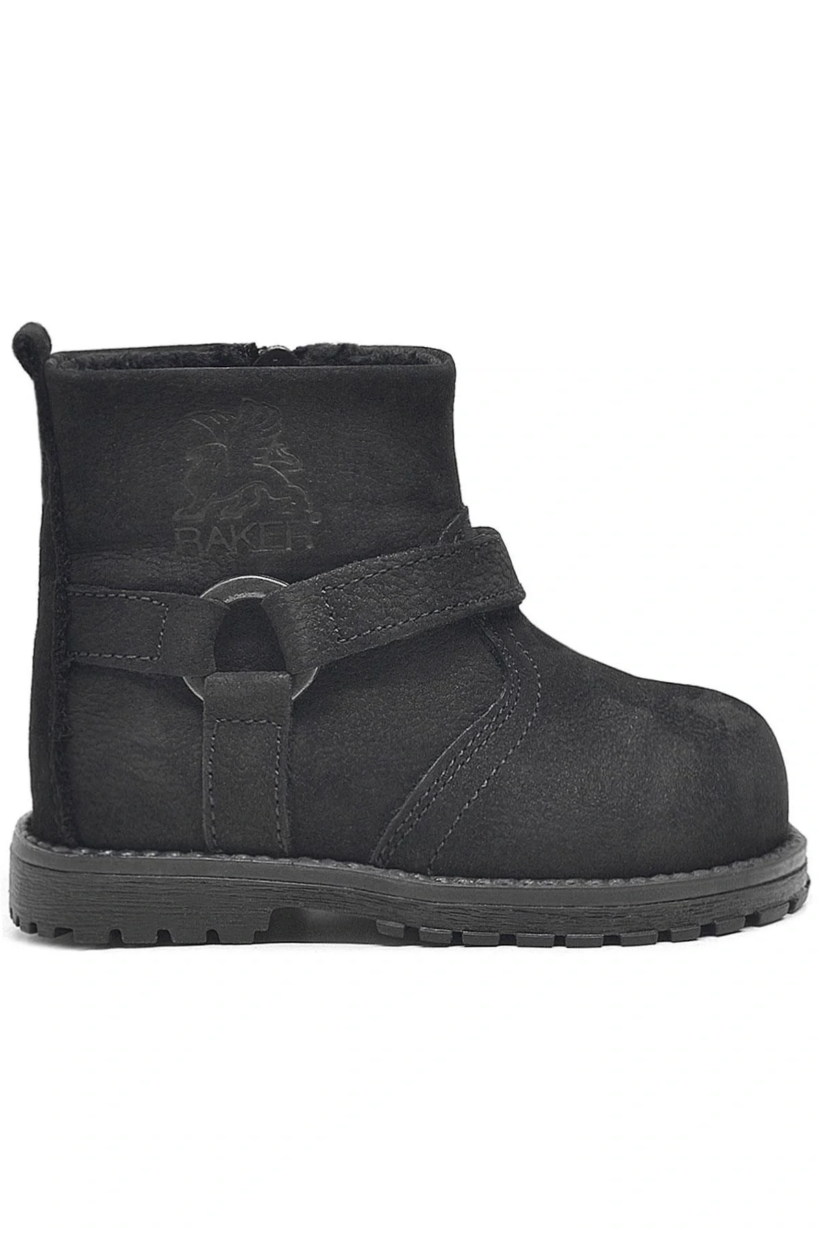Rakerplus Chiron Hakiki Deri Fermuarlı Kışlık Bebek Bot
