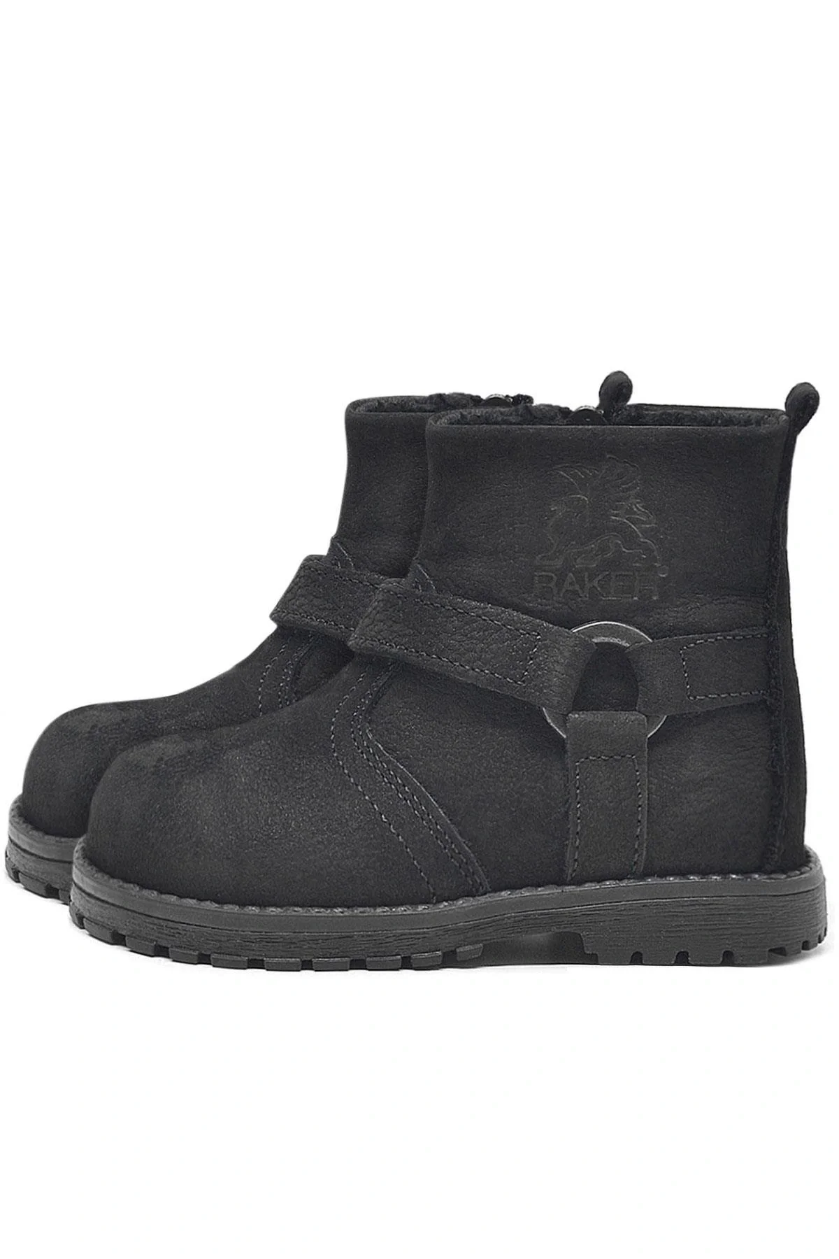 Rakerplus Chiron Hakiki Deri Fermuarlı Kışlık Bebek Bot