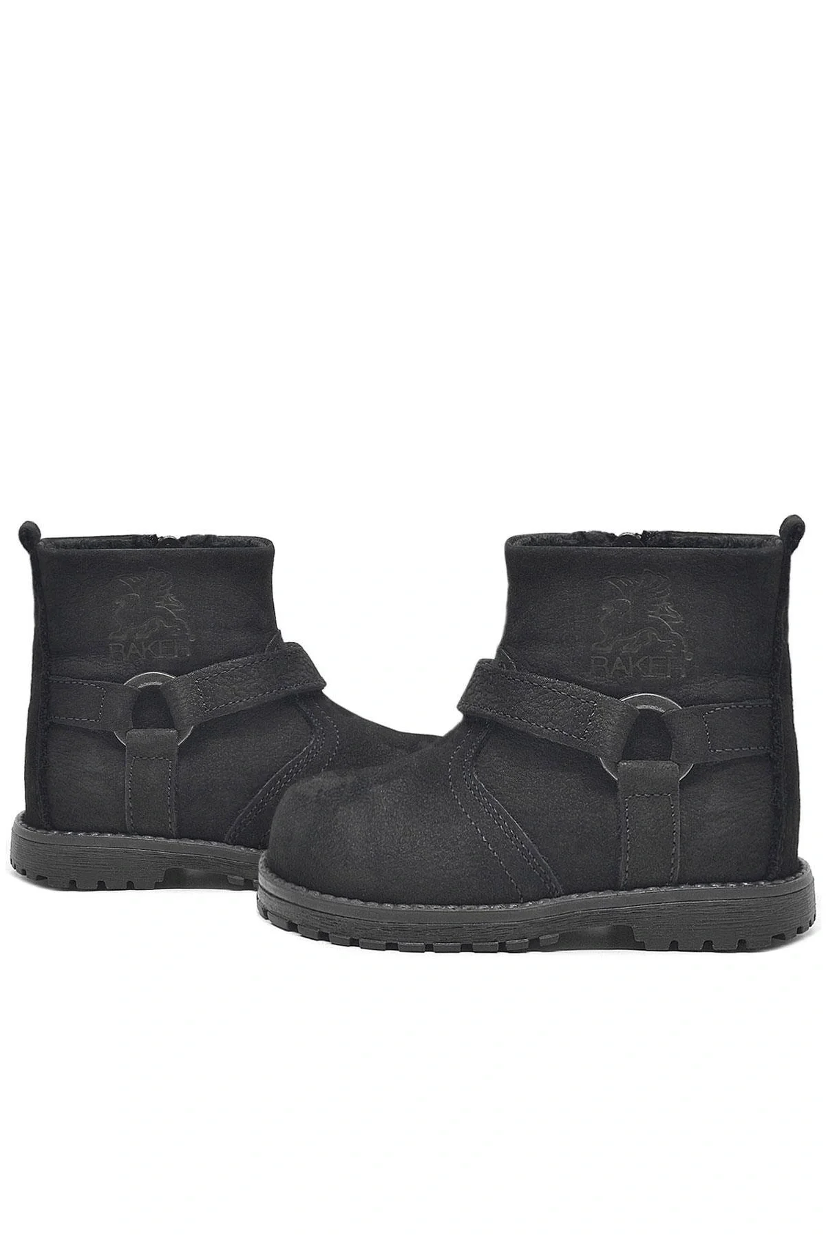 Rakerplus Chiron Hakiki Deri Fermuarlı Kışlık Bebek Bot