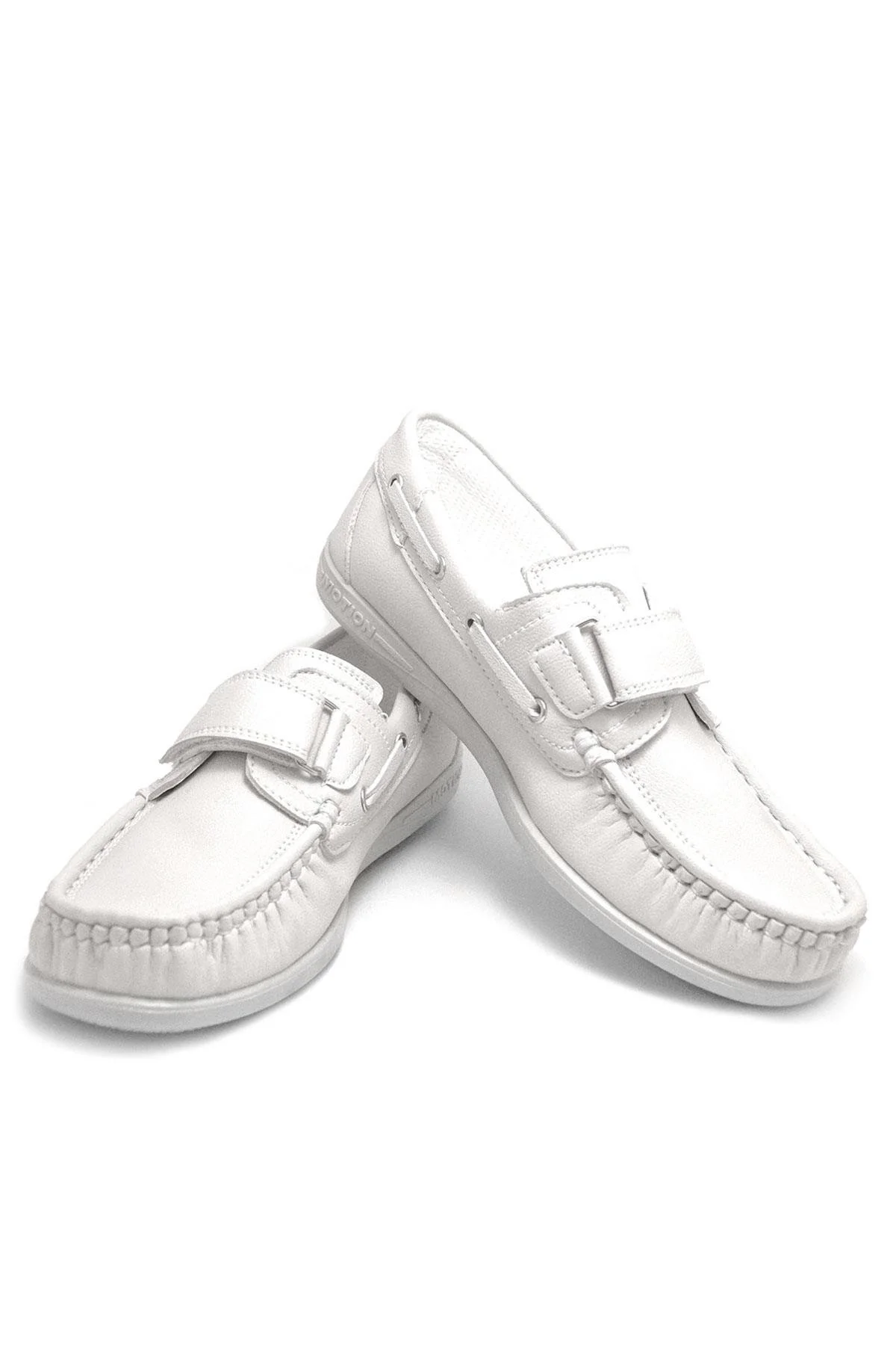 Rakerplus Feniks Beyaz Cırt Cırtlı Günlük Erkek Genç Ayakkabı