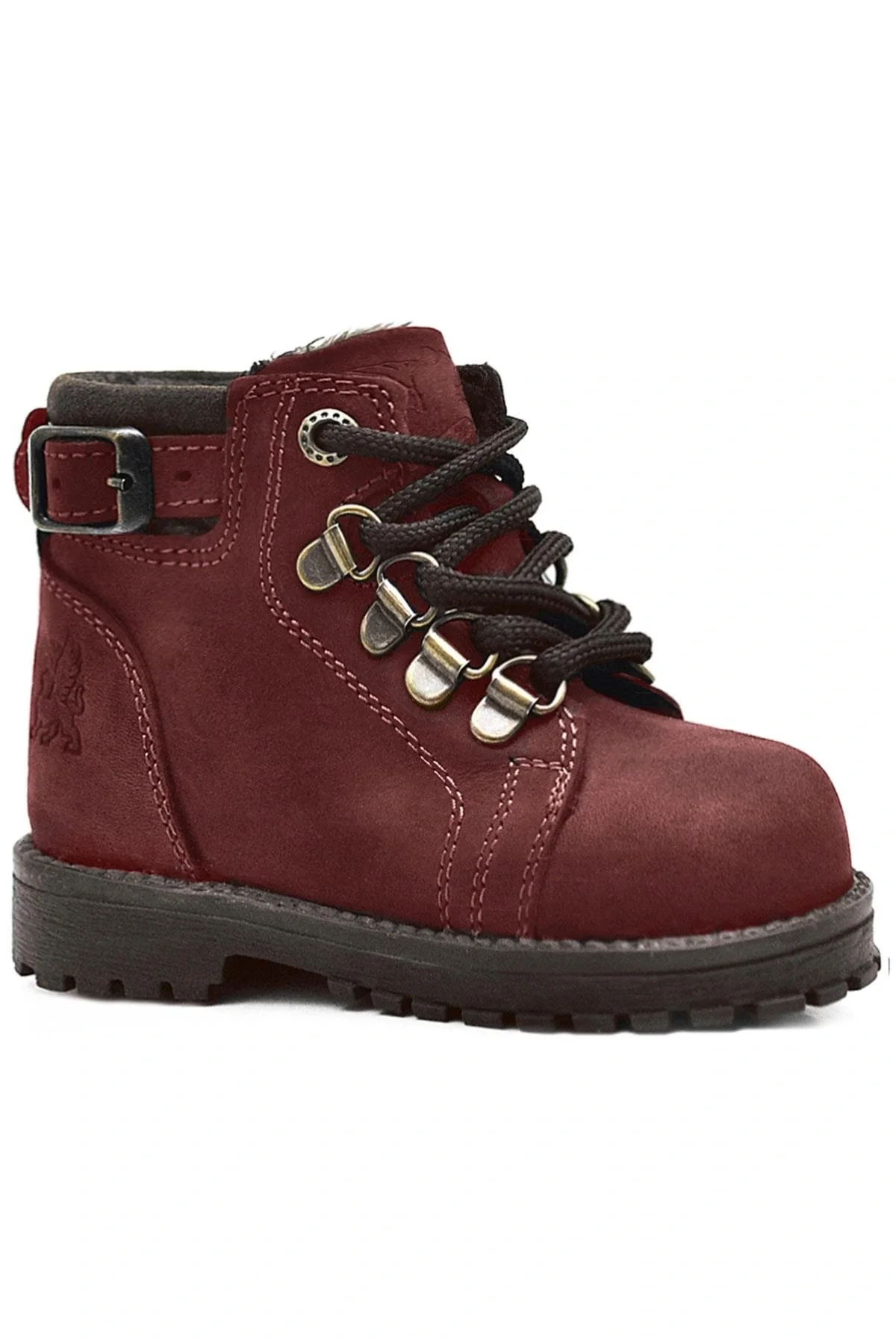 Rakerplus Griffon Hakiki Deri Bordo Bebek Bot