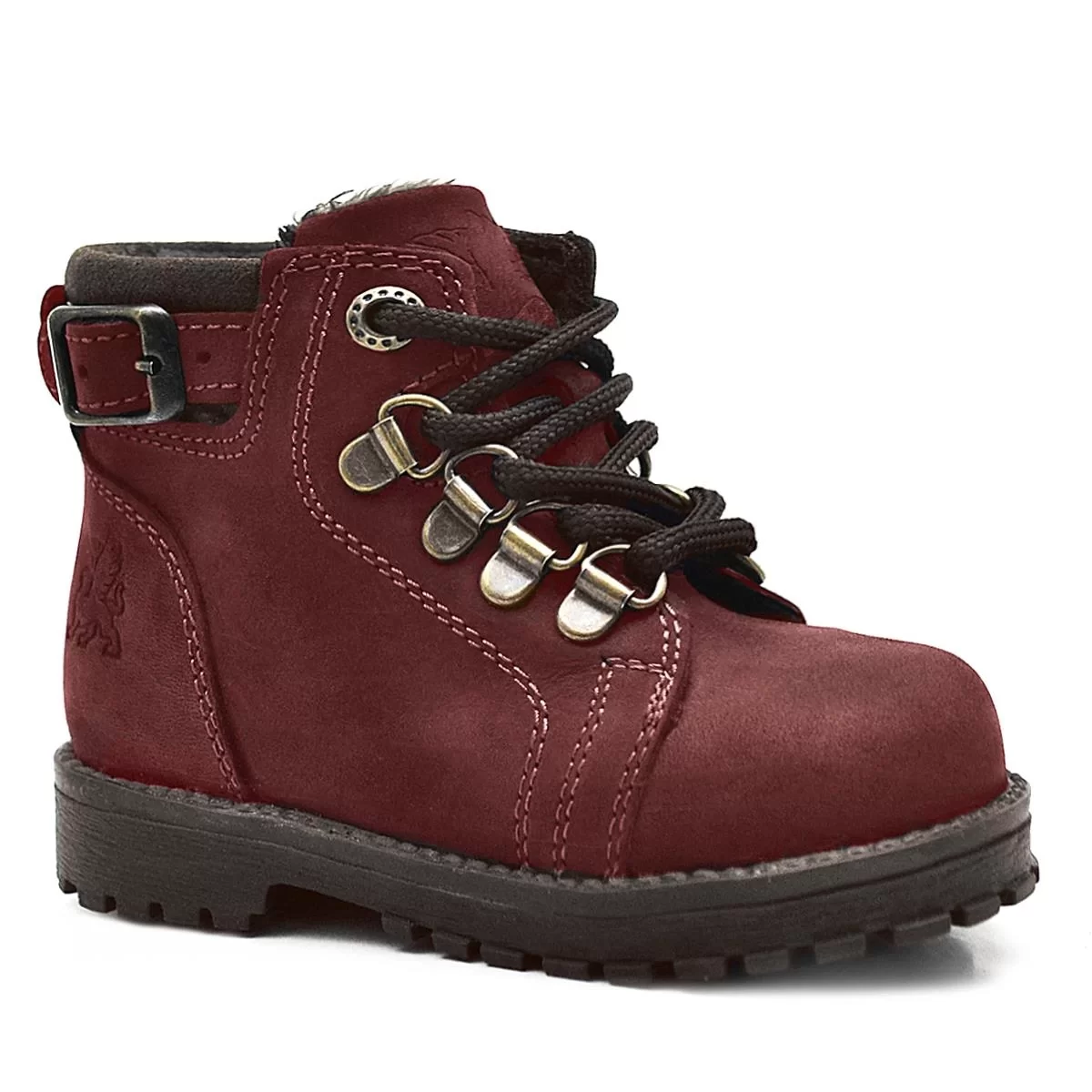 Rakerplus Griffon Hakiki Deri Bordo Bebek Bot