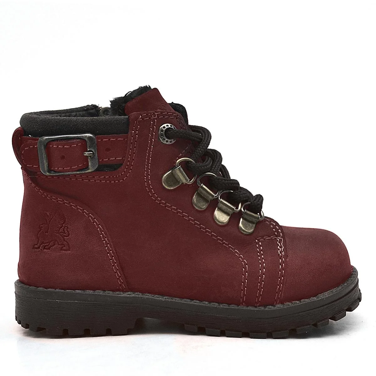 Rakerplus Griffon Hakiki Deri Bordo Bebek Bot