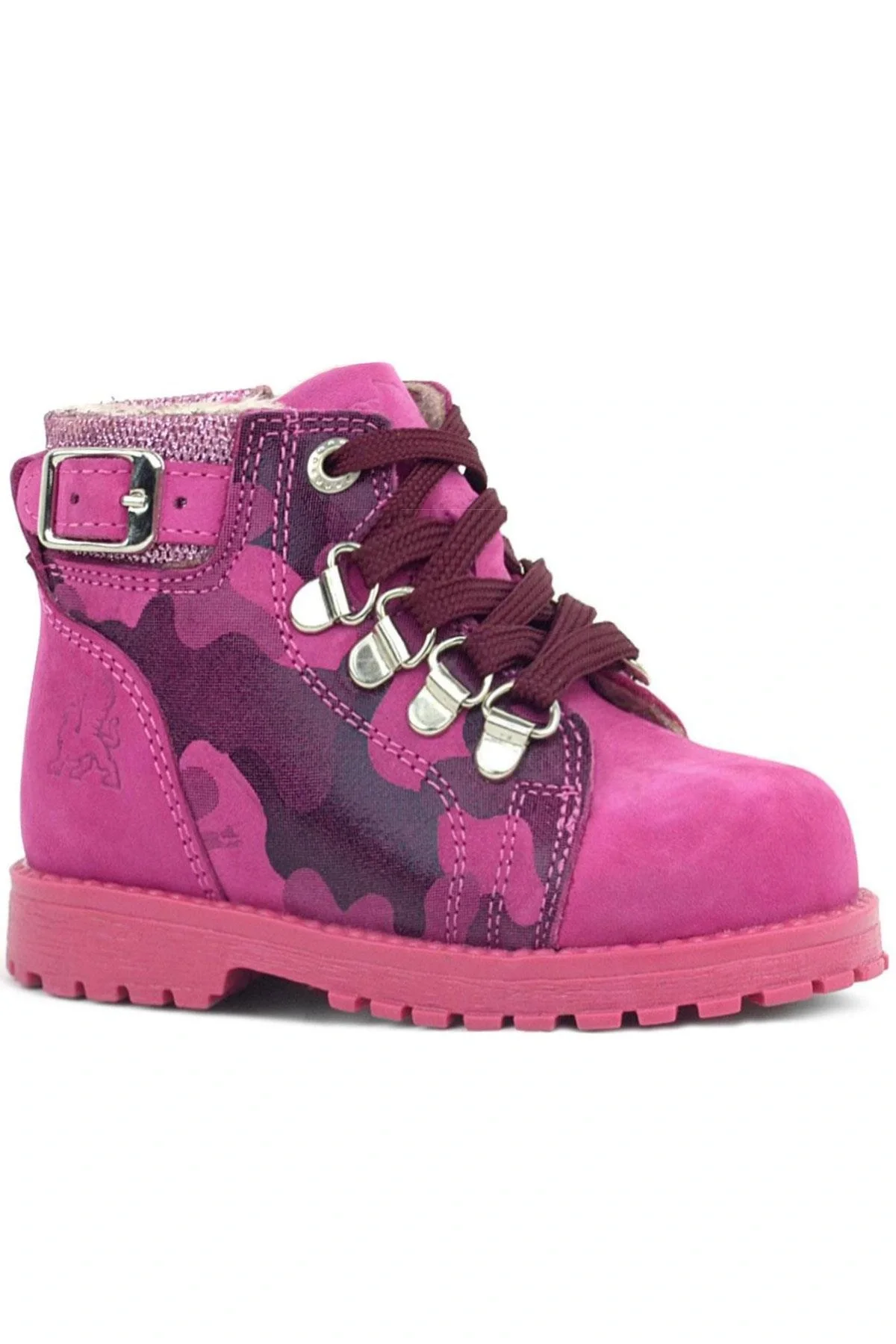 Rakerplus Griffon Hakiki Deri Pembe Kamuflaj Bebek Bot