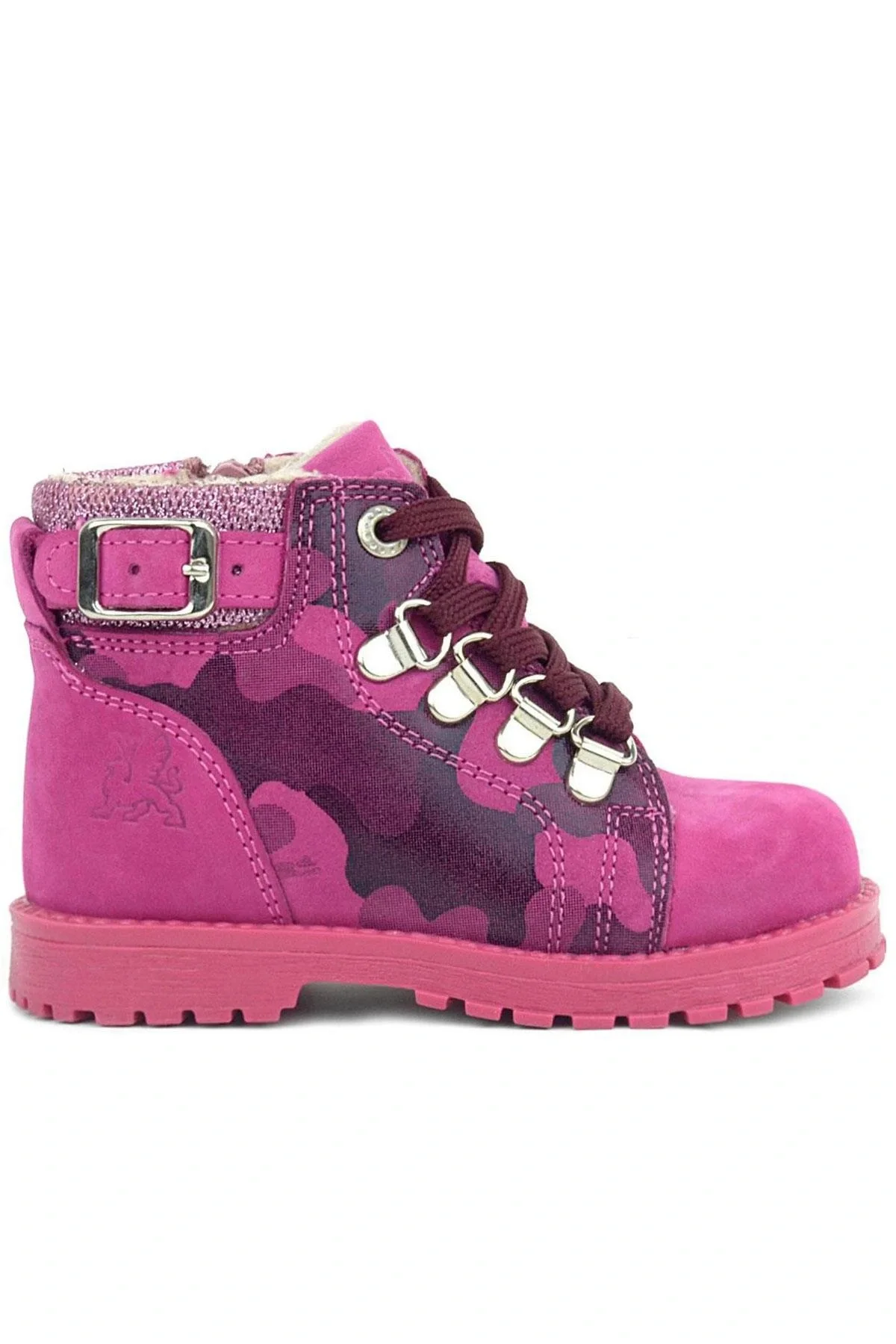 Rakerplus Griffon Hakiki Deri Pembe Kamuflaj Bebek Bot