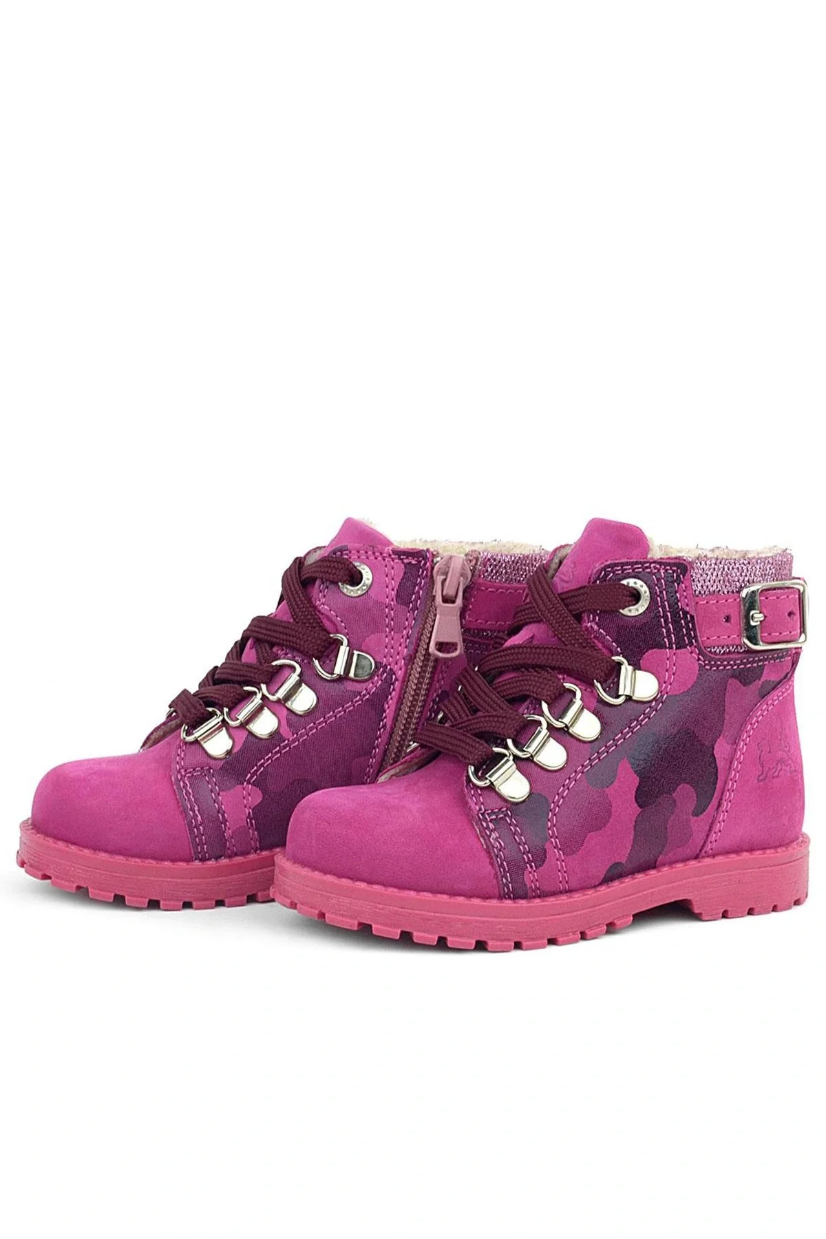 Rakerplus Griffon Hakiki Deri Pembe Kamuflaj Bebek Bot