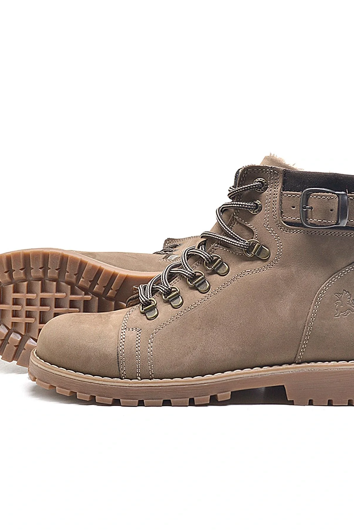 Rakerplus Griffon Hakiki Deri Vizon Fermuarlı Çocuk Bot