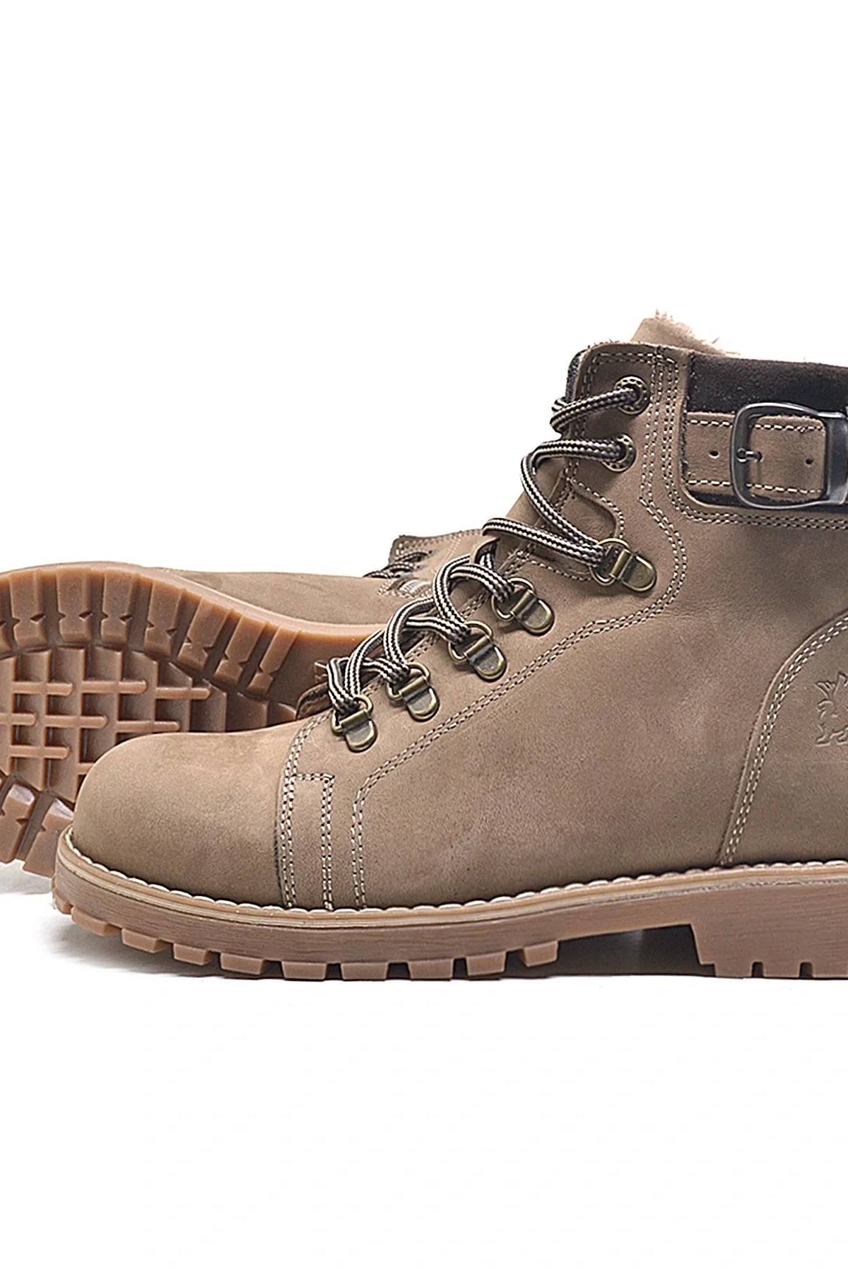 Rakerplus Griffon Hakiki Deri Vizon Fermuarlı Çocuk Bot