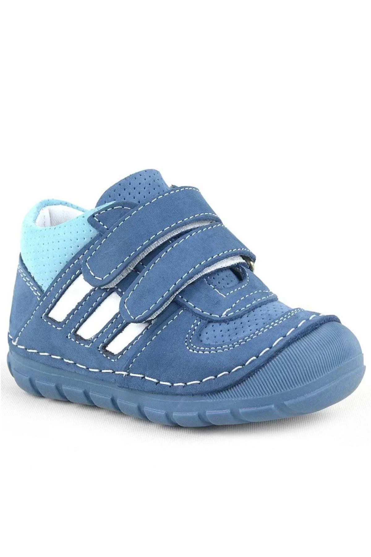 Rakerplus Grizzy Hakiki Deri Lacivert İlk Adım Erkek Bebek Ayakkabısı
