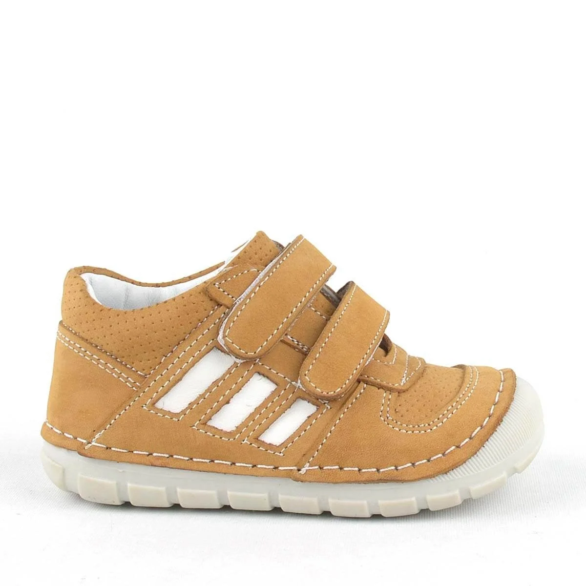 Rakerplus Grizzy Hakiki Deri Taba İlk Adım Unisex Bebek Ayakkabısı