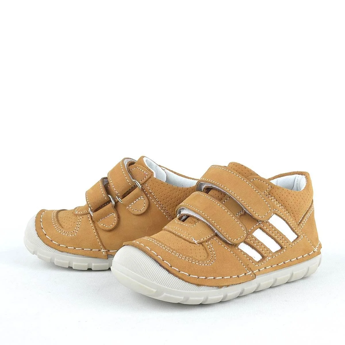 Rakerplus Grizzy Hakiki Deri Taba İlk Adım Unisex Bebek Ayakkabısı