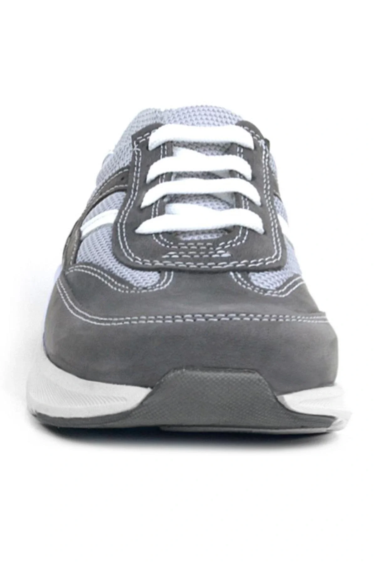 Rakerplus Hakiki Deri Anatomik Gri Bağcıklı Hafif Çocuk Spor Ayakkabı