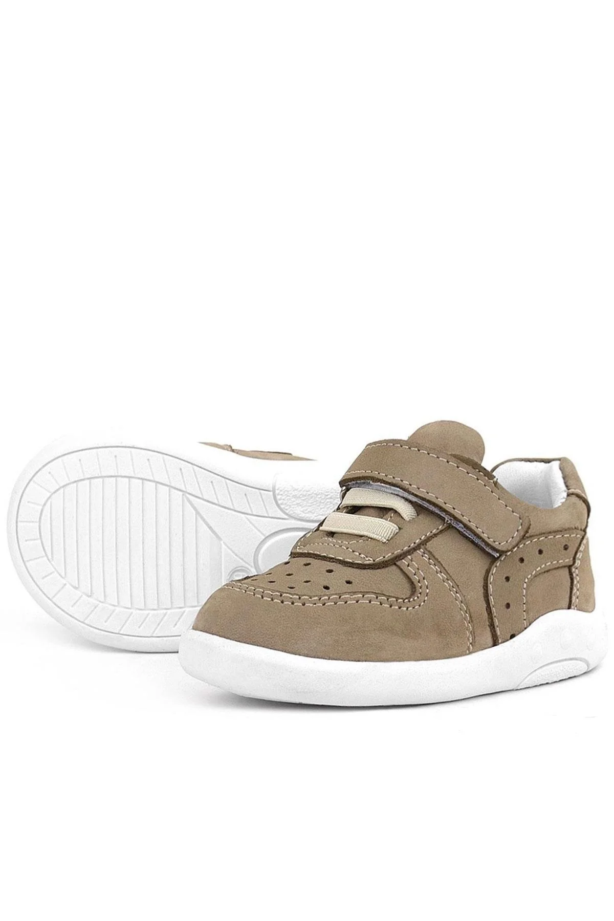 Rakerplus Hakiki Deri Anatomik Kum Rengi Bebek Spor Ayakkabı