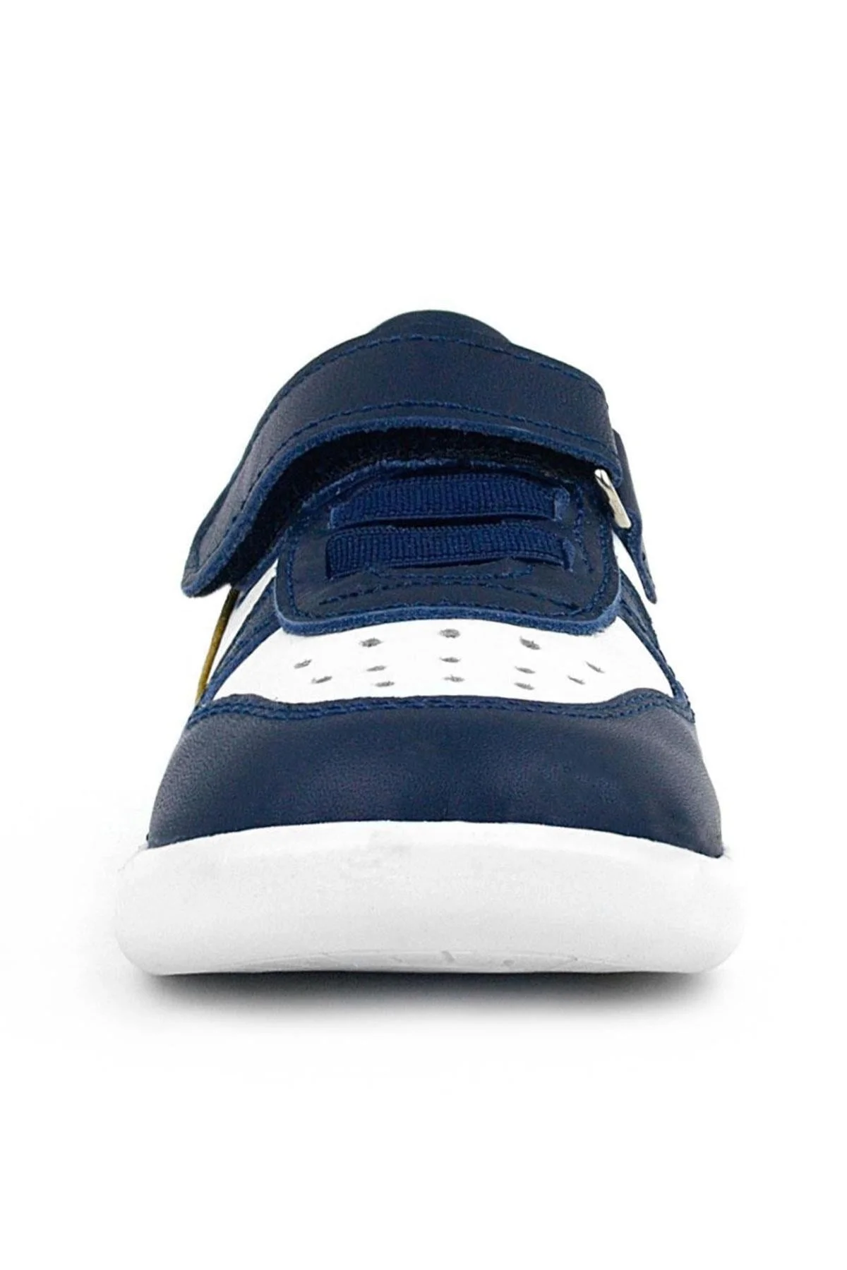 Rakerplus Hakiki Deri Anatomik Lacivert Beyaz Bebek Spor Ayakkabı