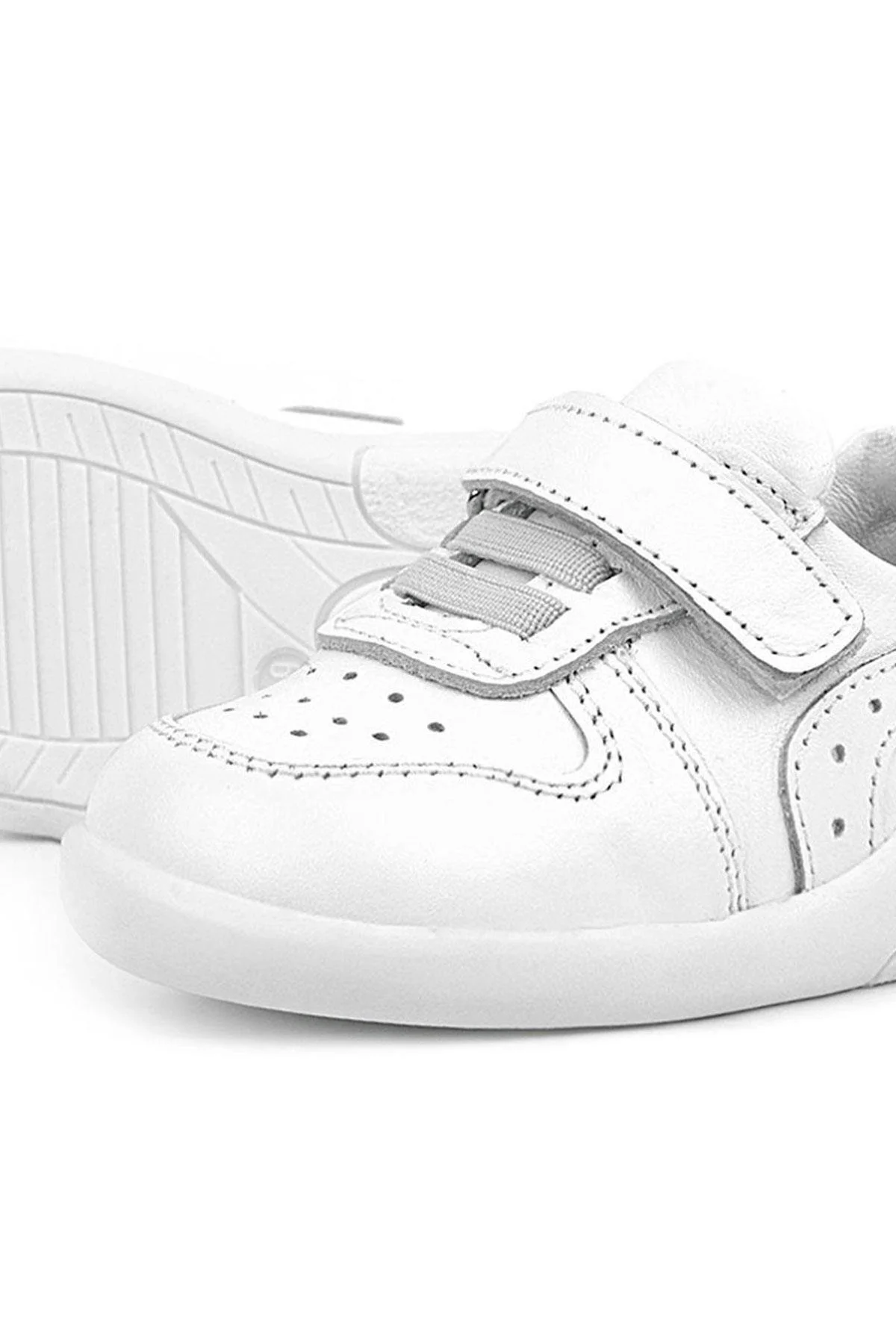 Rakerplus Hakiki Deri Beyaz Anatomik Bebek Spor Ayakkabı
