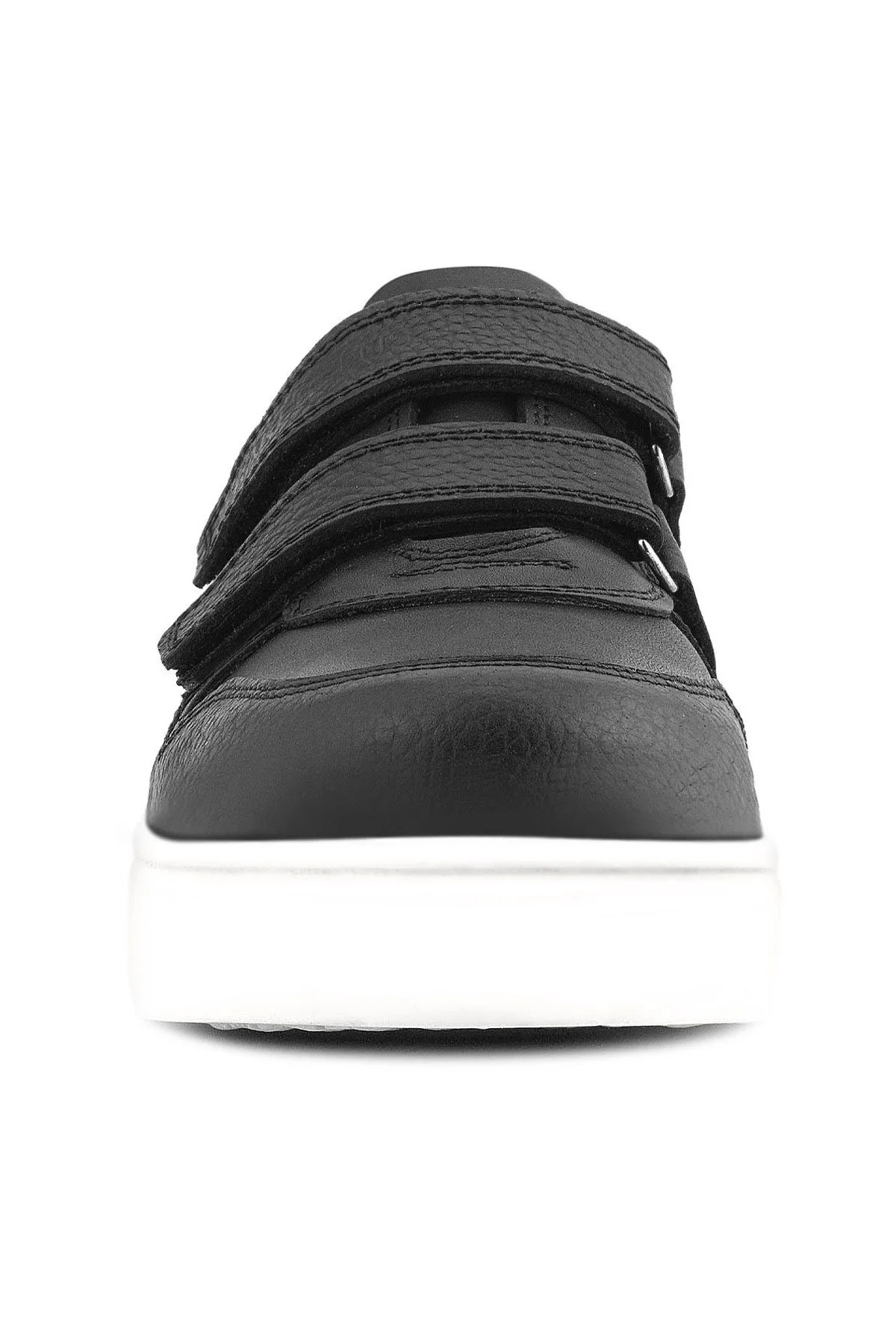 Rakerplus Hakiki Deri Cırt Cırtlı Siyah Erkek Çocuk Spor Ayakkabı