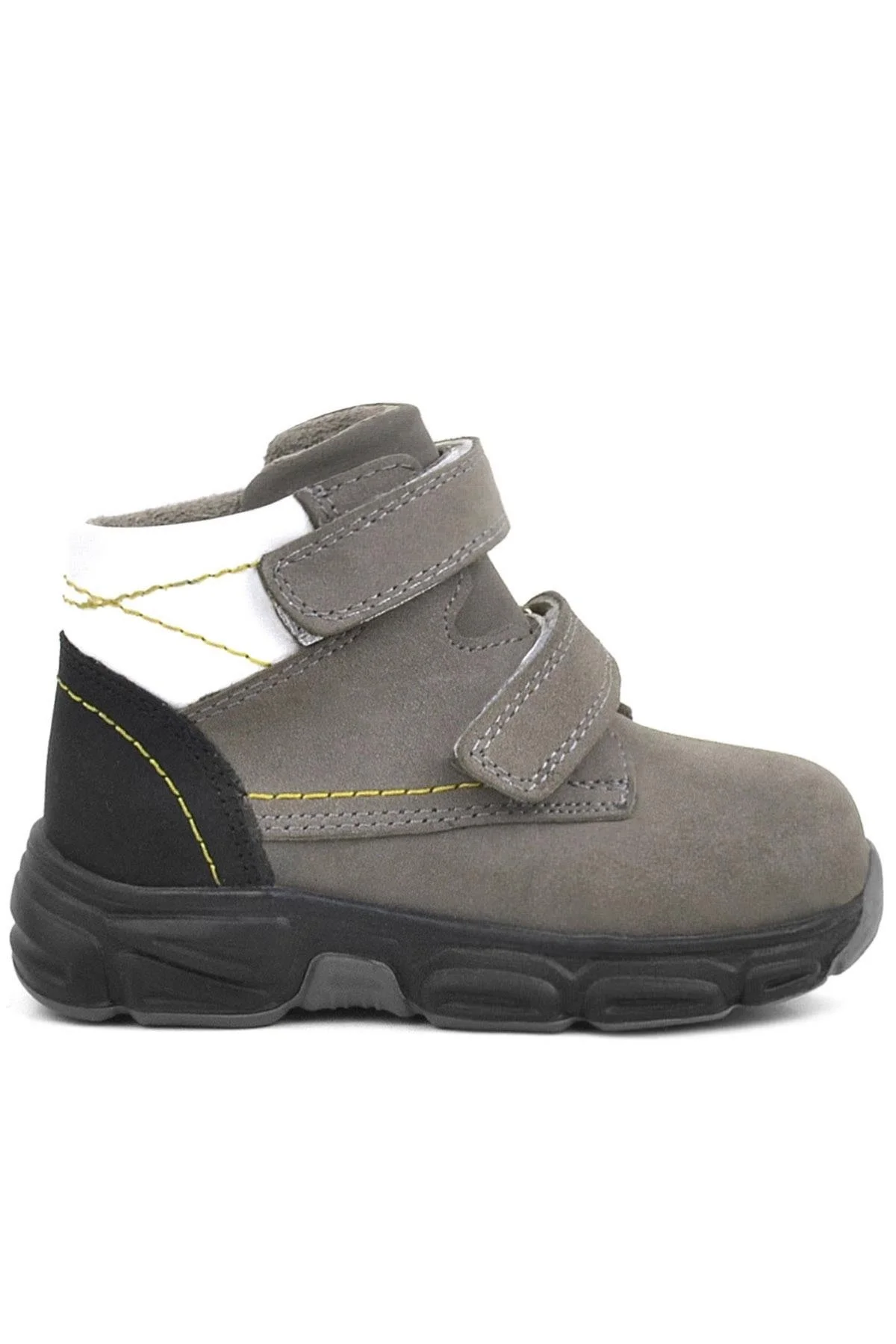 Rakerplus Hakiki Deri Gri Nubuk Bebek Spor Bot Ayakkabı