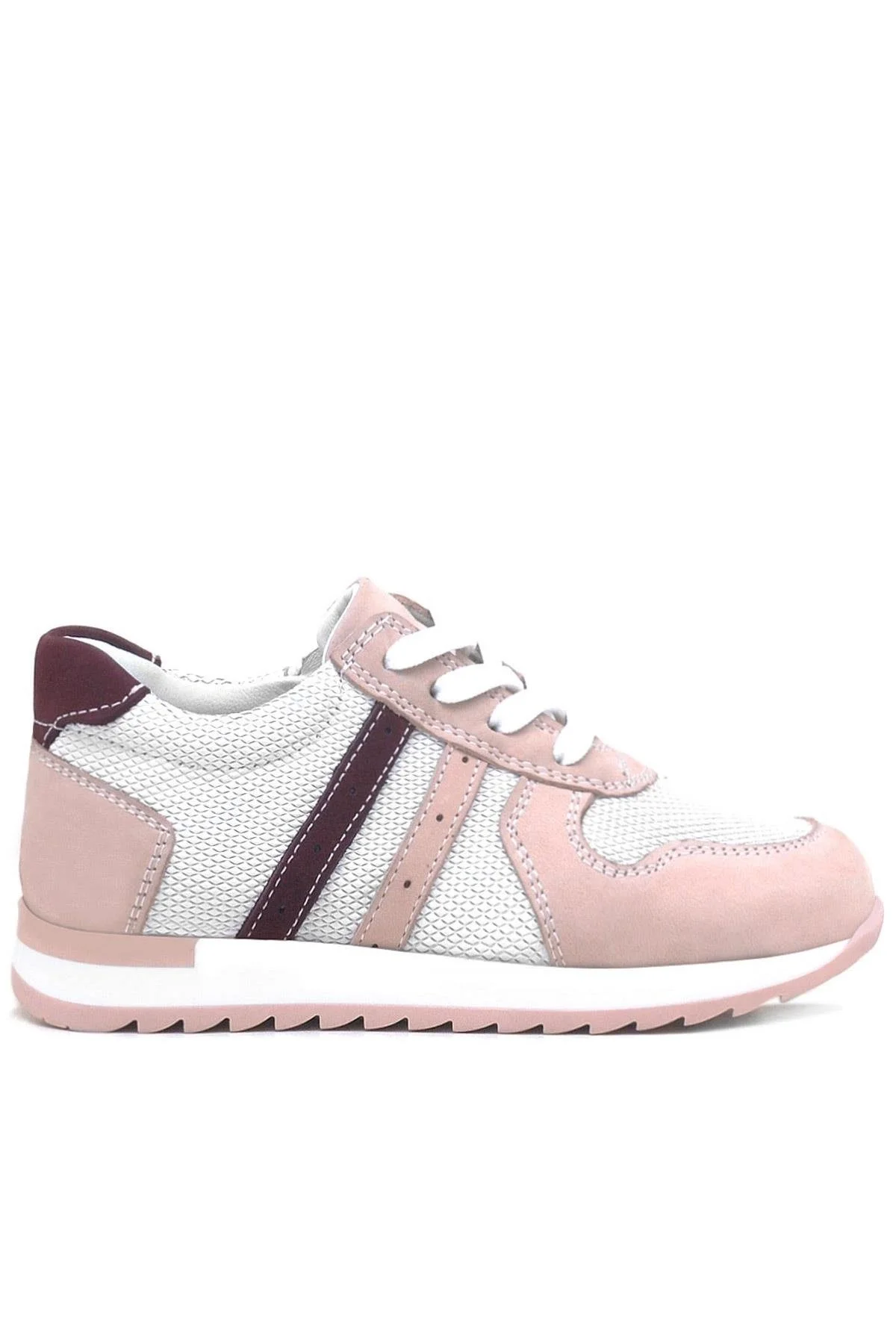 Rakerplus Hakiki Deri Günlük Pembe Kız Çocuk Spor Ayakkabı