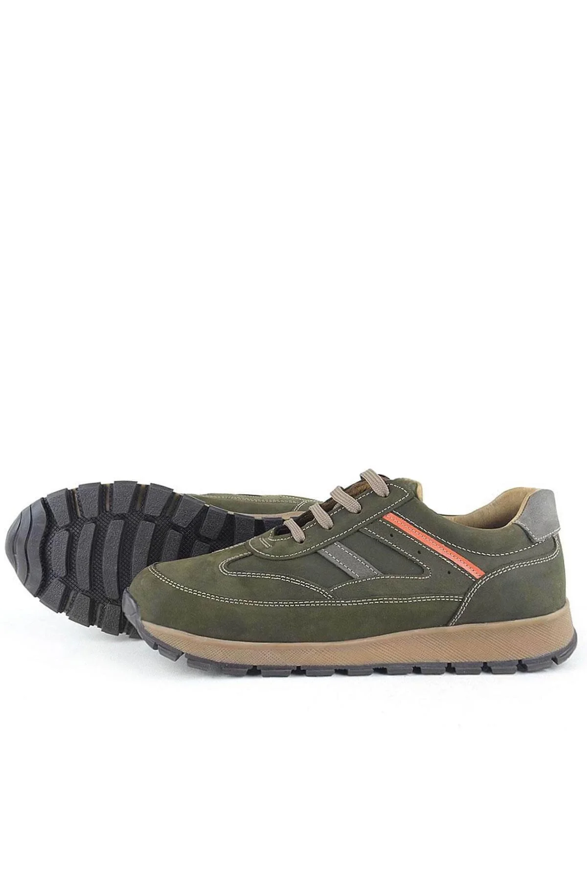 Rakerplus Hakiki Deri Haki Bağcıklı Erkek Çocuk Spor Ayakkabı