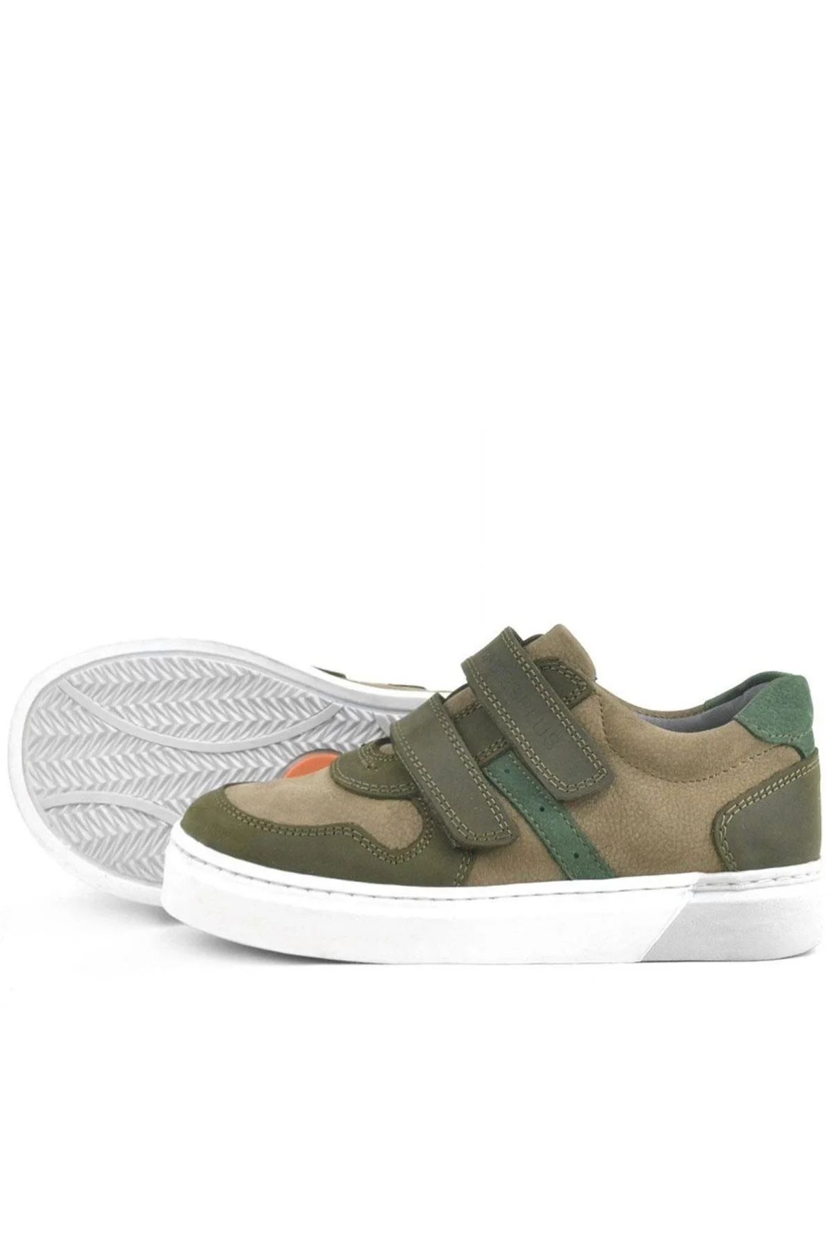 Rakerplus Hakiki Deri Haki Cırtlı Erkek Çocuk Sneaker