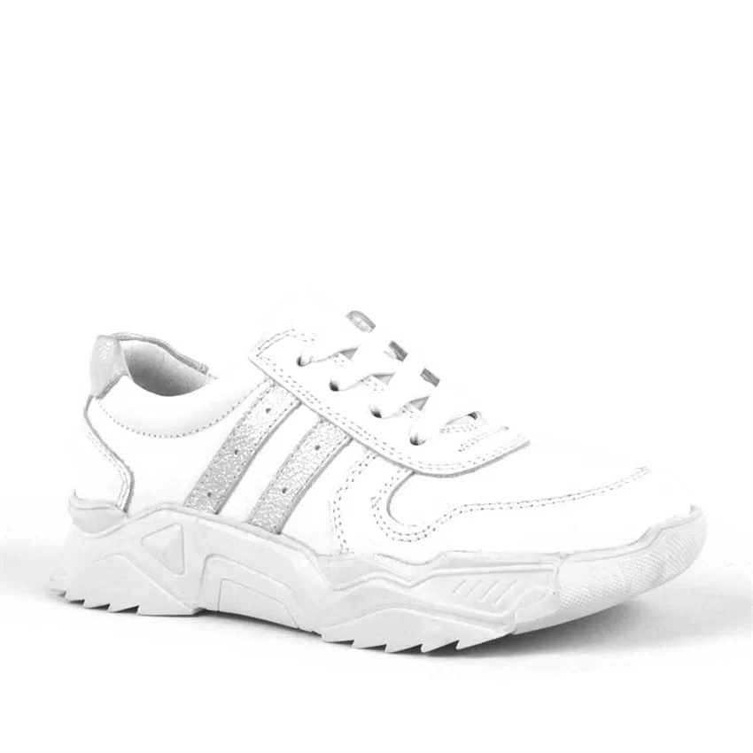 Rakerplus Hakiki Deri Kız Çocuk Sneakers Ayakkabı