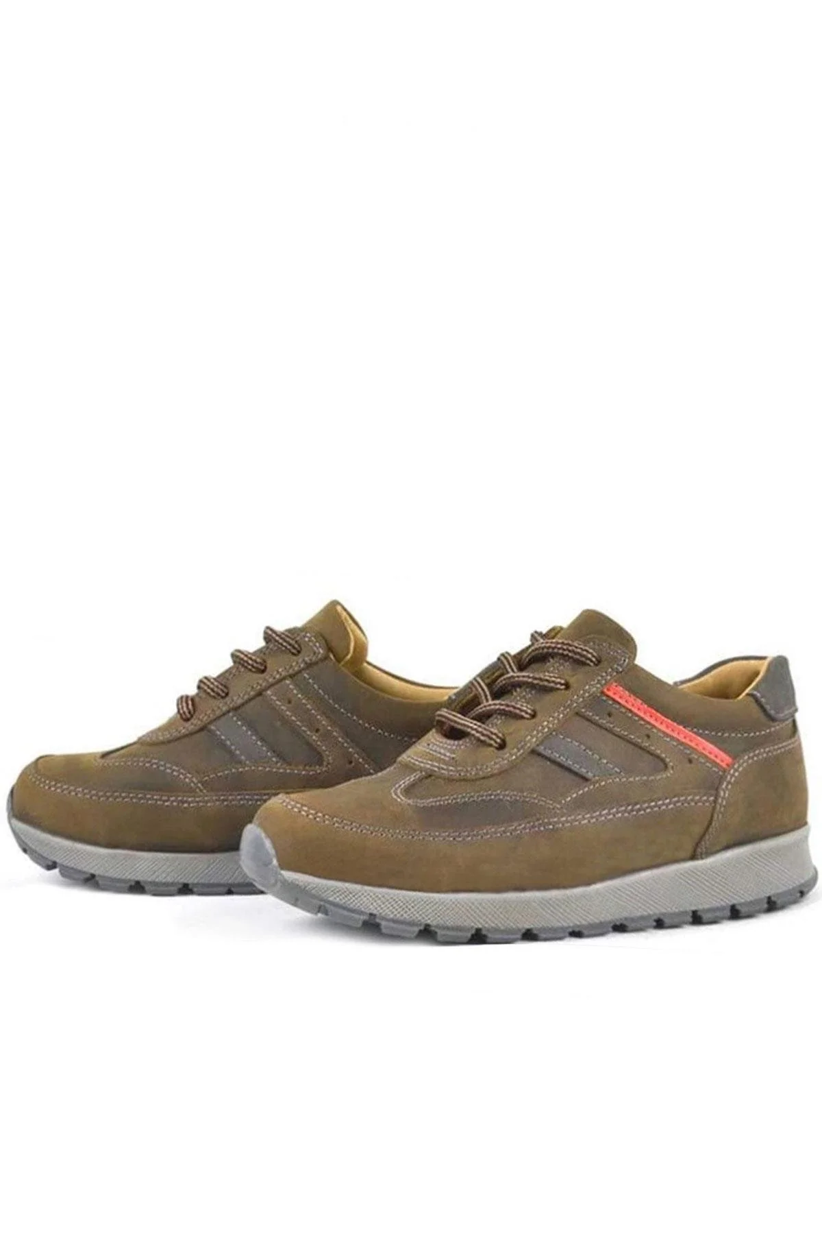 Rakerplus Hakiki Deri Kum Bağcıklı Erkek Çocuk Spor Okul Ayakkabı