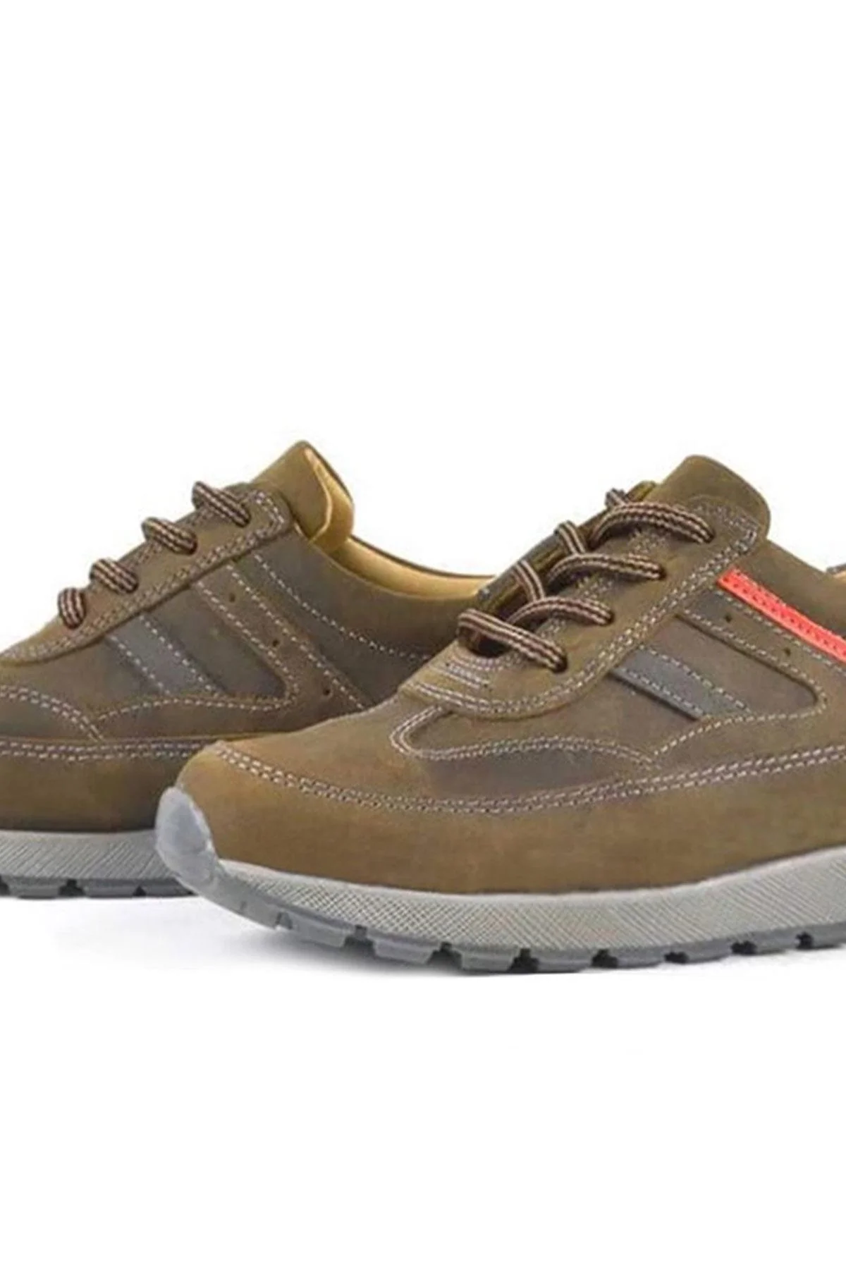 Rakerplus Hakiki Deri Kum Bağcıklı Erkek Çocuk Spor Okul Ayakkabı