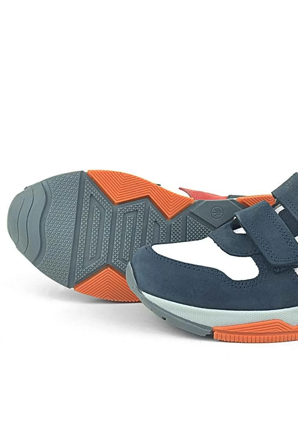 Rakerplus Hakiki Deri Lacivert Çocuk Sneakers Spor Ayakkabı