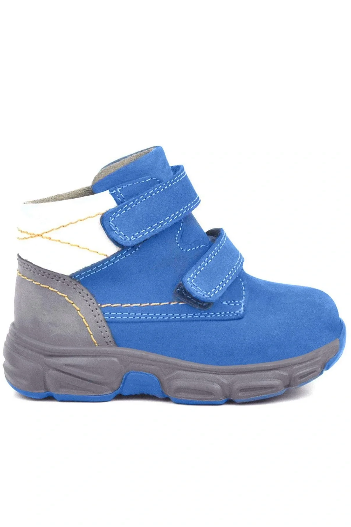 Rakerplus Hakiki Deri Mavi Bebek Spor Bot Ayakkabı
