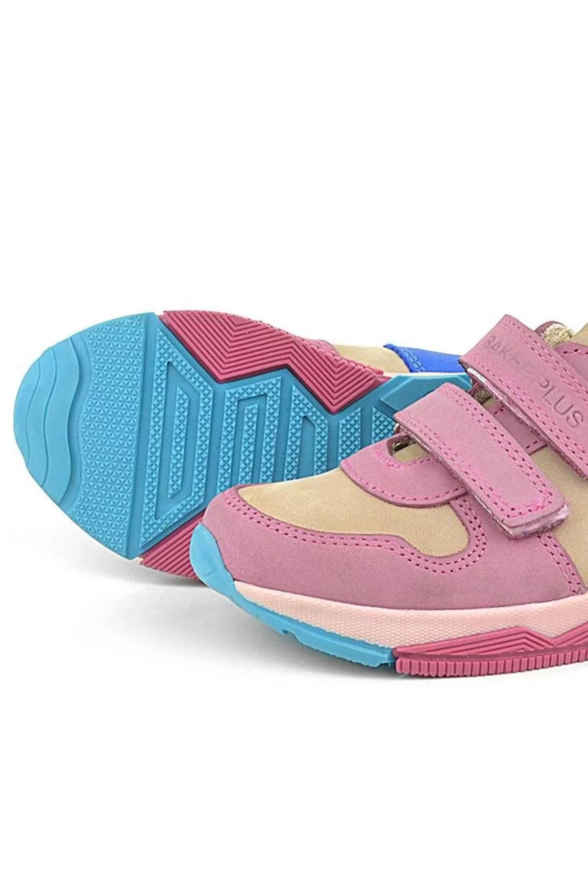 Rakerplus Hakiki Deri Pembe Çocuk Sneakers Spor Ayakkabı