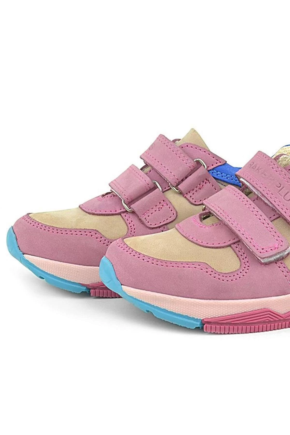 Rakerplus Hakiki Deri Pembe Çocuk Sneakers Spor Ayakkabı