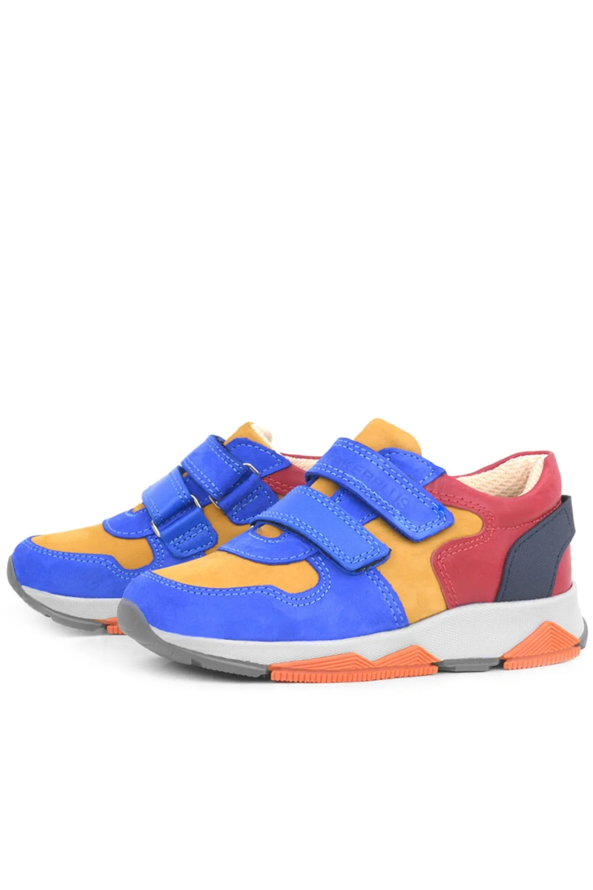 Rakerplus Hakiki Deri Renkli Çocuk Spor Ayakkabı