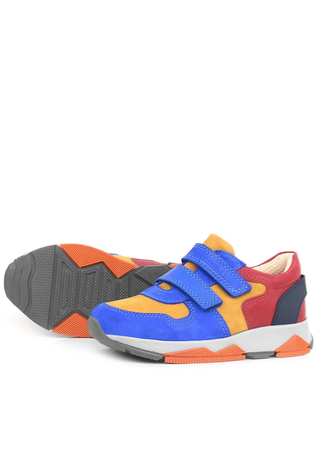 Rakerplus Hakiki Deri Renkli Çocuk Spor Ayakkabı
