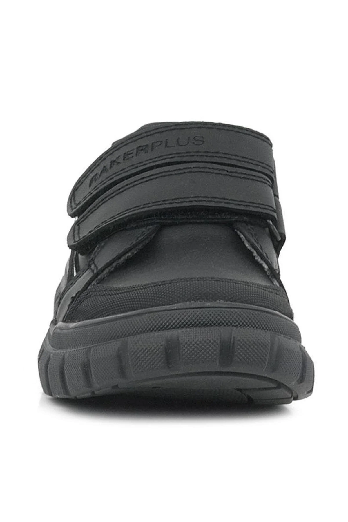 Rakerplus Hakiki Deri Siyah Cırtlı Günlük Spor Çocuk Okul Ayakkabı