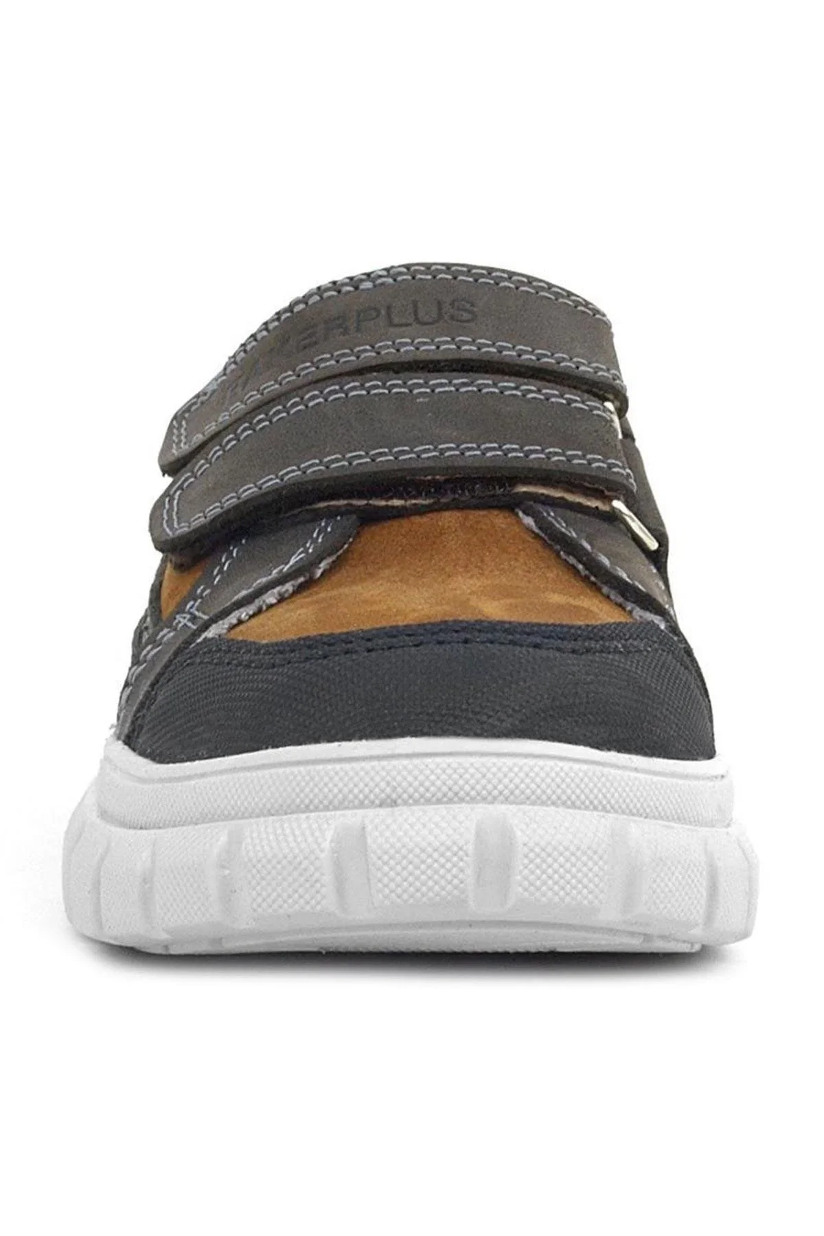 Rakerplus Hakiki Deri Taba Cırtlı Çocuk Günlük Spor Okul Ayakkabı