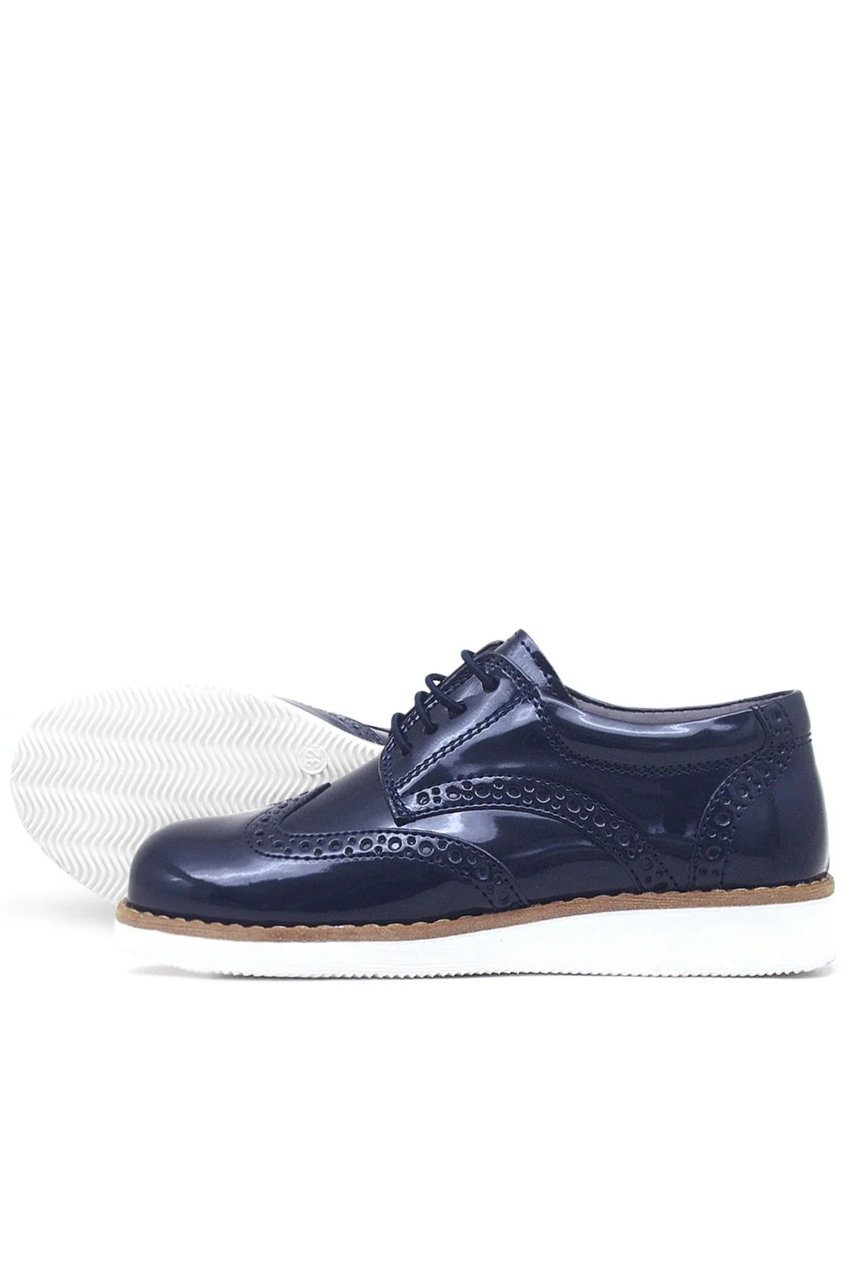 Rakerplus Hidra Rugan Yüksek Beyaz Taban Erkek Çocuk Abiye Ayakkabı