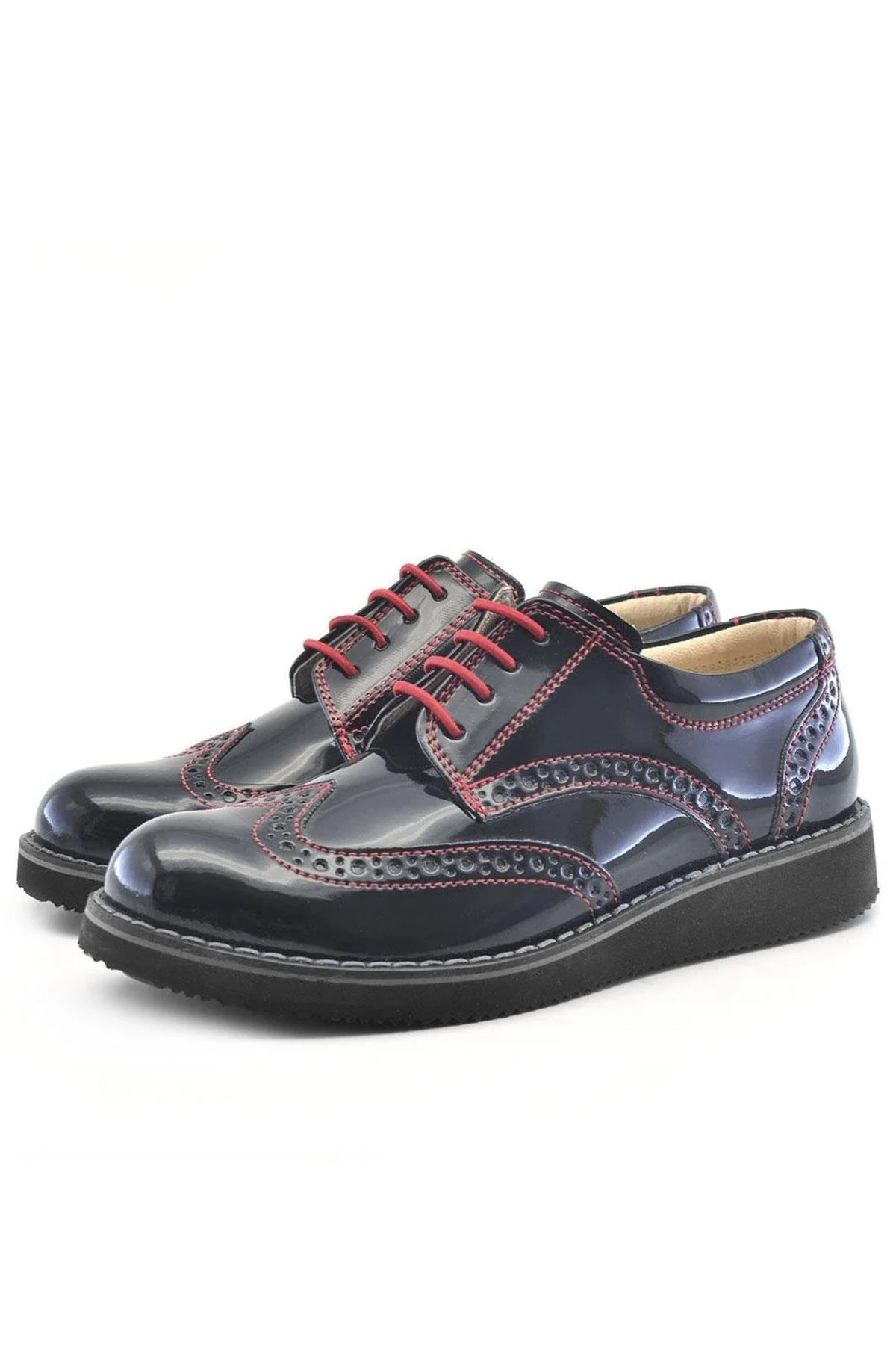 Rakerplus Hidra Siyah Rugan Bağcıklı Günlük Erkek Çocuk Ayakkabı