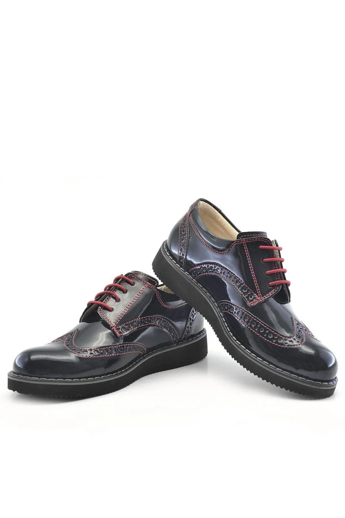 Rakerplus Hidra Siyah Rugan Bağcıklı Günlük Erkek Çocuk Ayakkabı