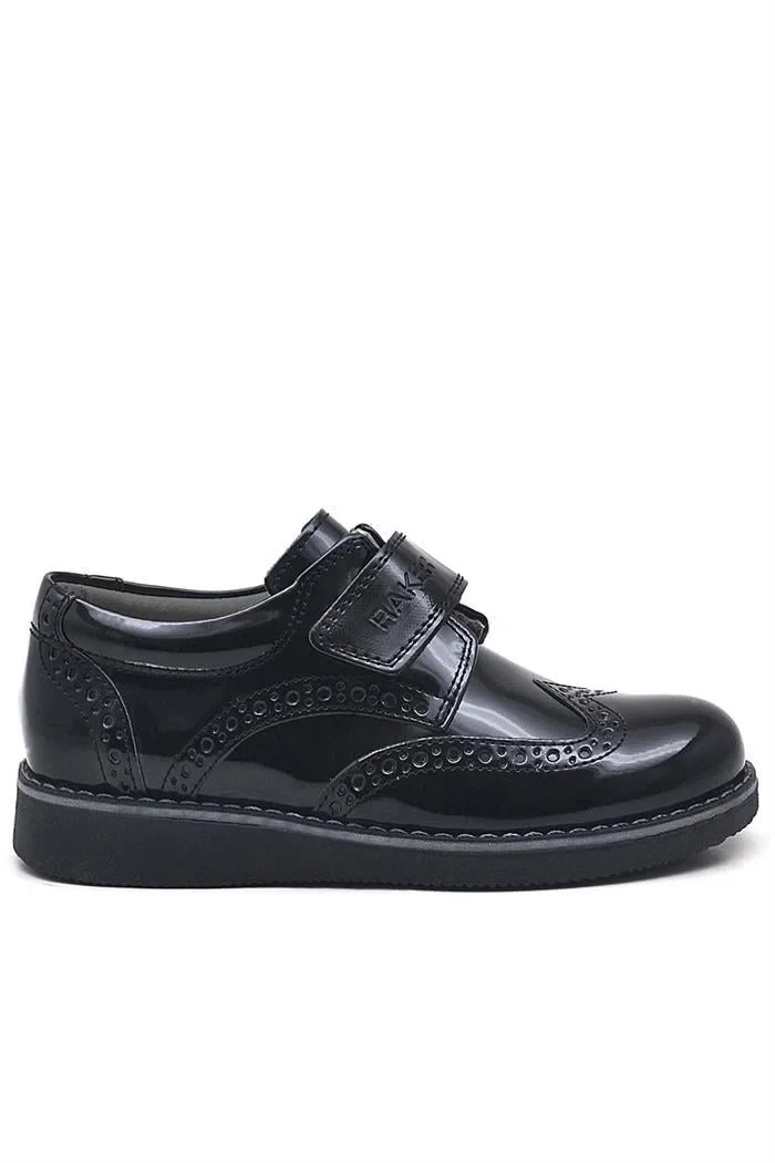 Rakerplus Hidra Siyah Rugan Cırtlı Erkek Çocuk Ayakkabı