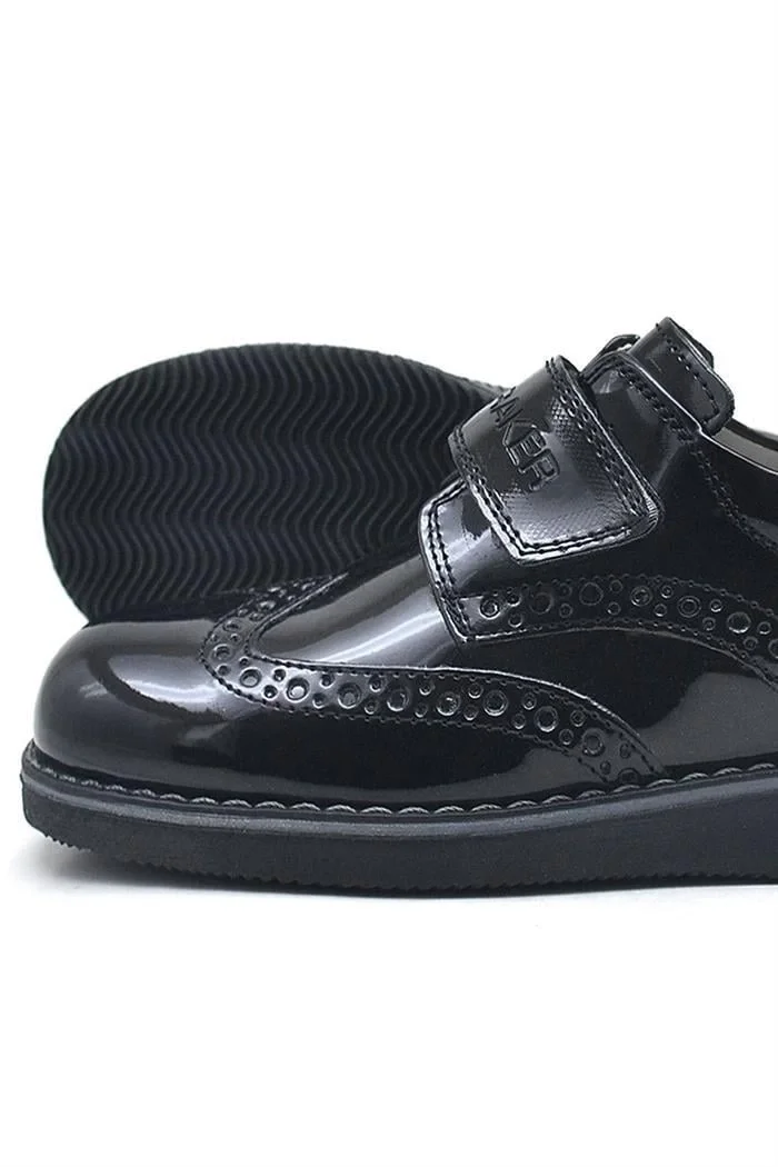 Rakerplus Hidra Siyah Rugan Cırtlı Erkek Çocuk Ayakkabı