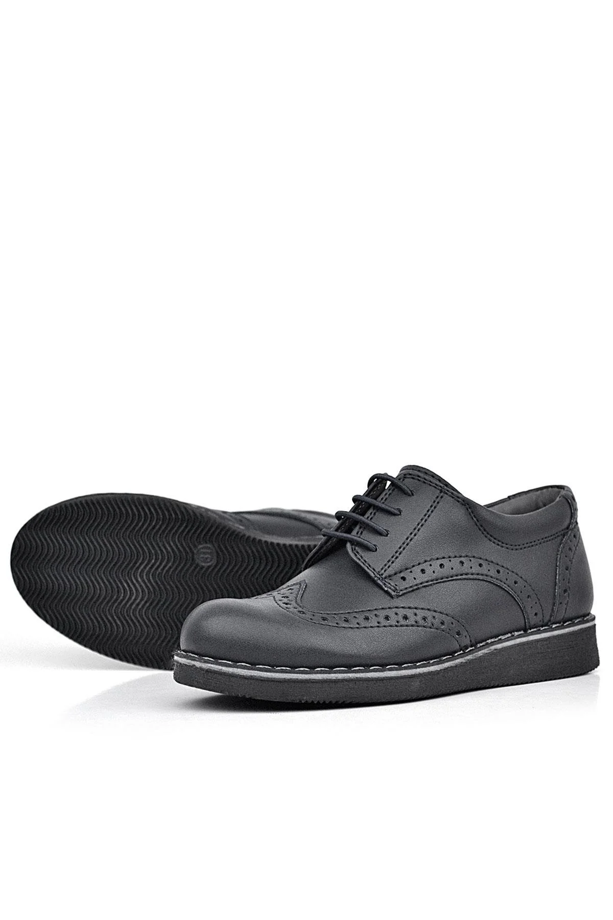 Rakerplus Hidra Yüksek Taban Bağcıklı Erkek Genç Okul Ayakkabısı